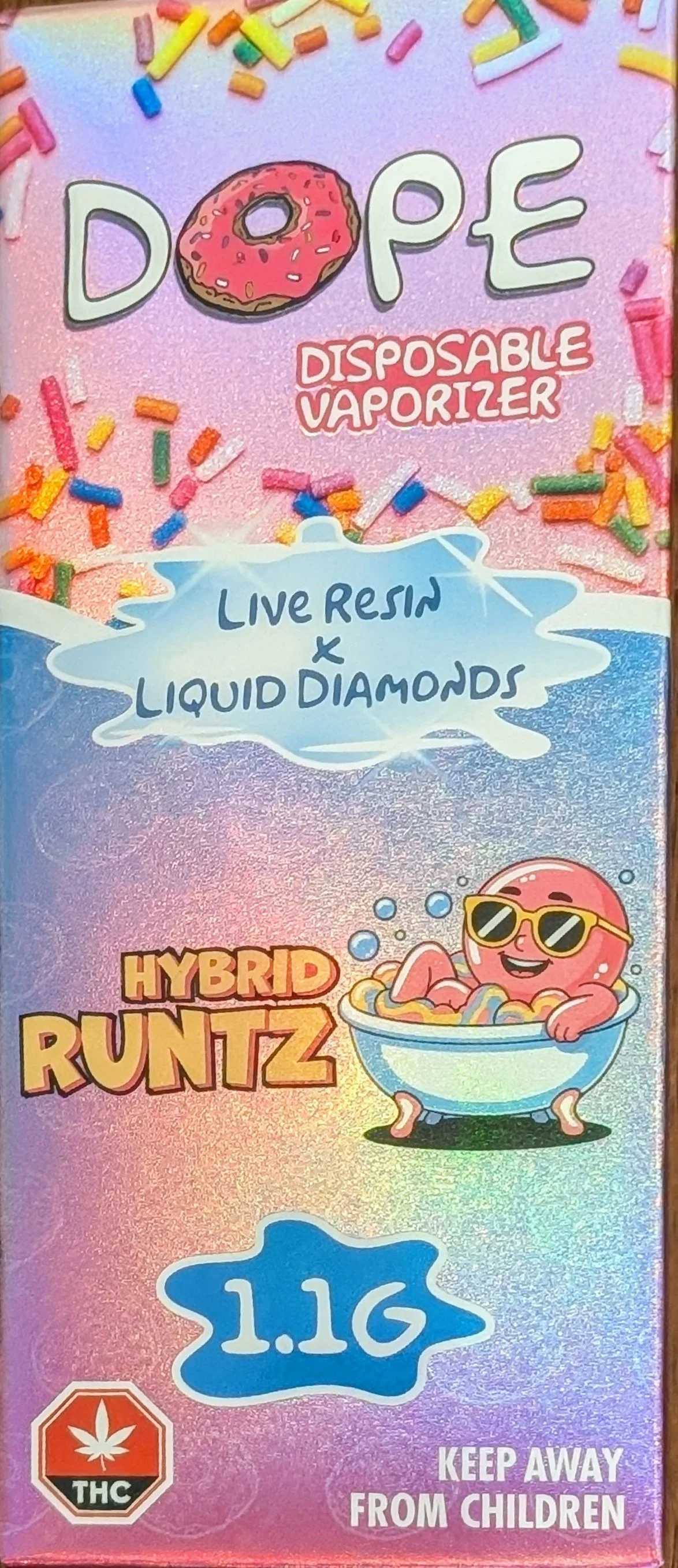 RUNTZ - DOPE 1.1G VAPE