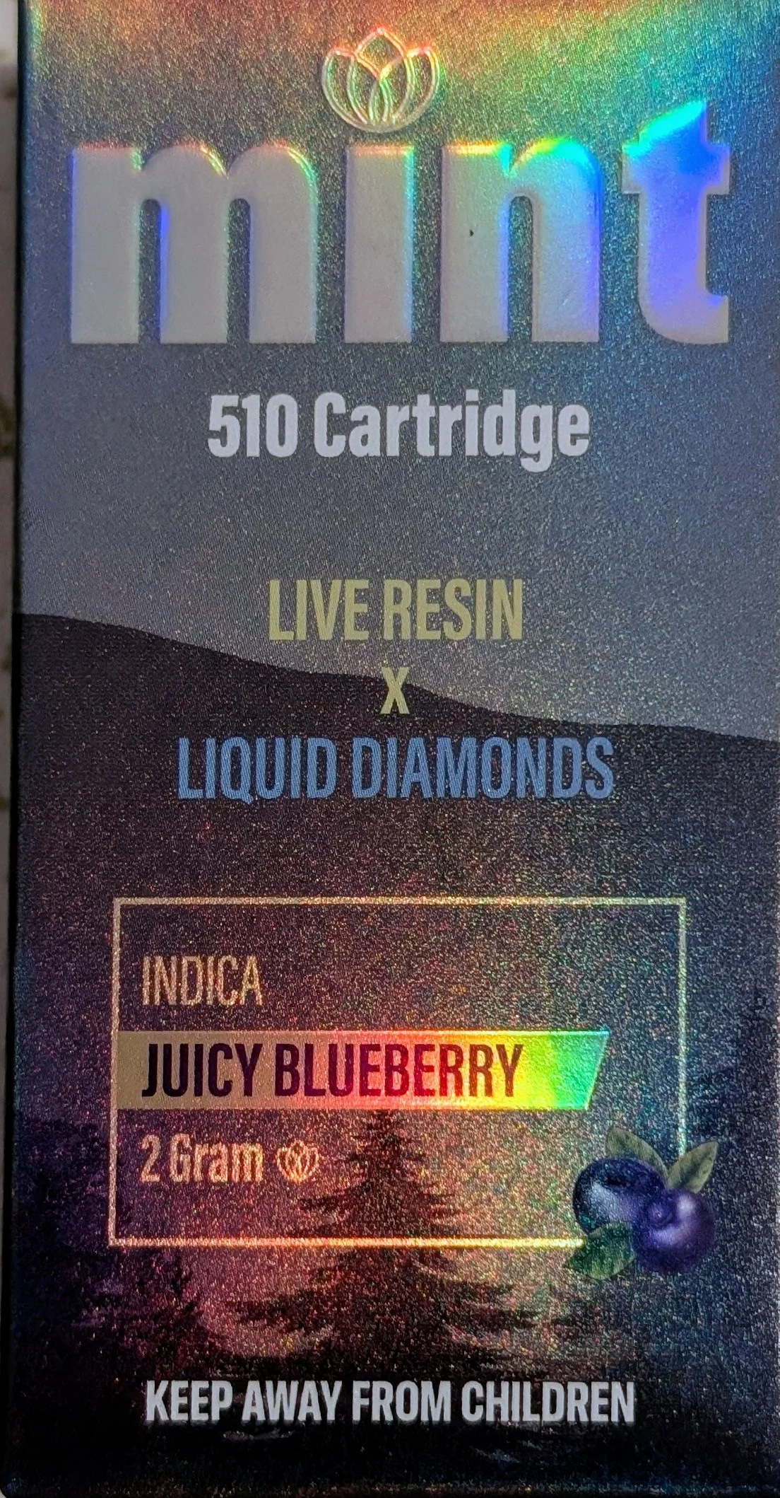 JUICY BLUEBERRY - MINT 2G CARTRIDGE
