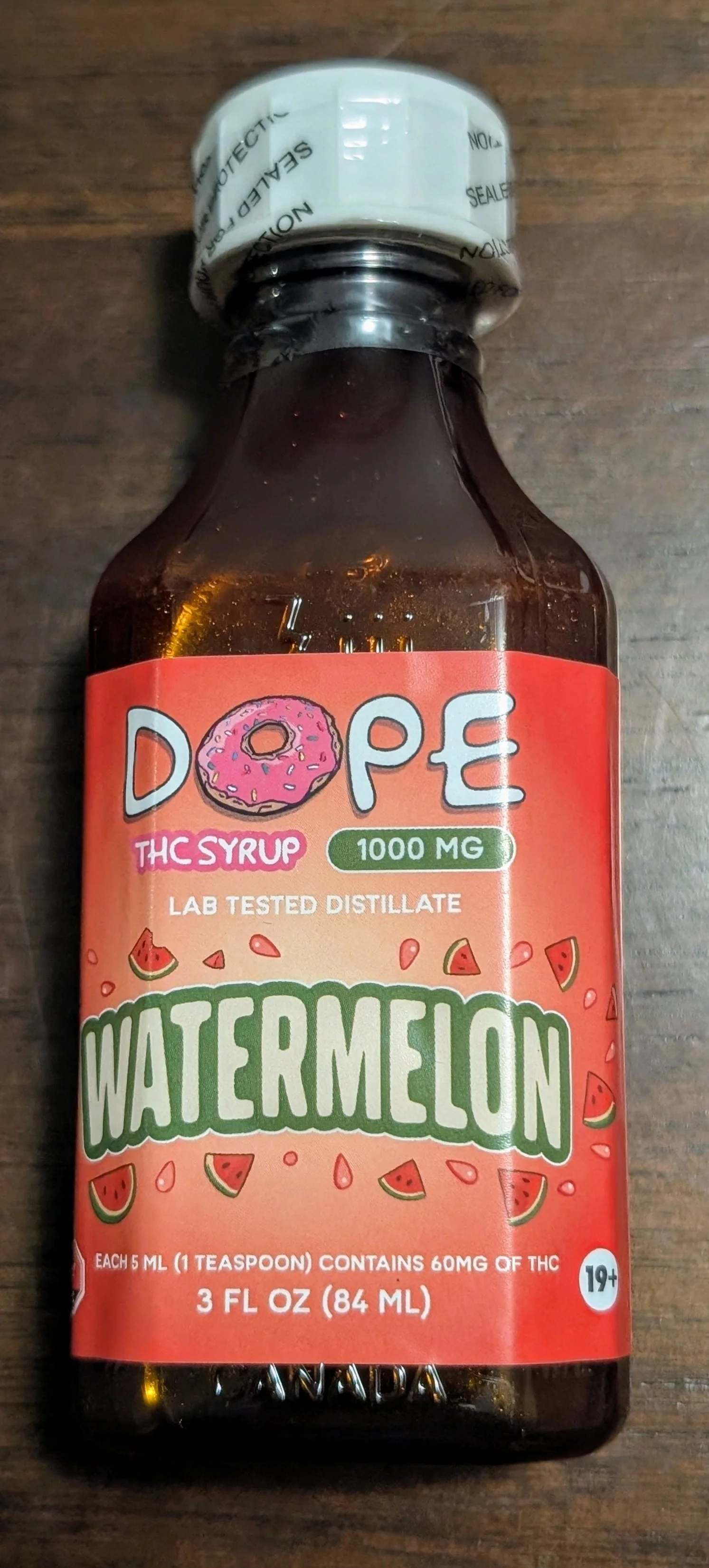 DOPE THC SYRUP (1000MG) - WATERMELON