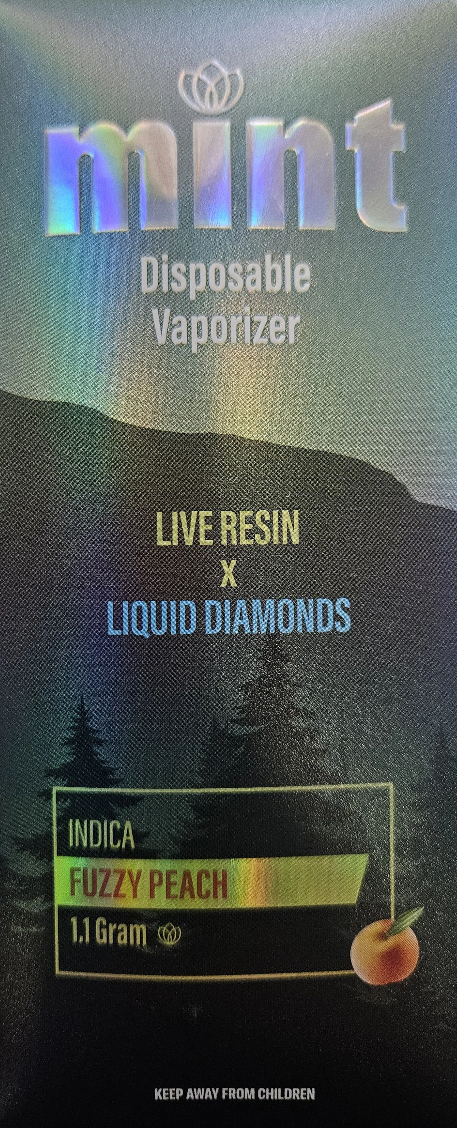 FUZZY PEACH - MINT 1.1G VAPES
