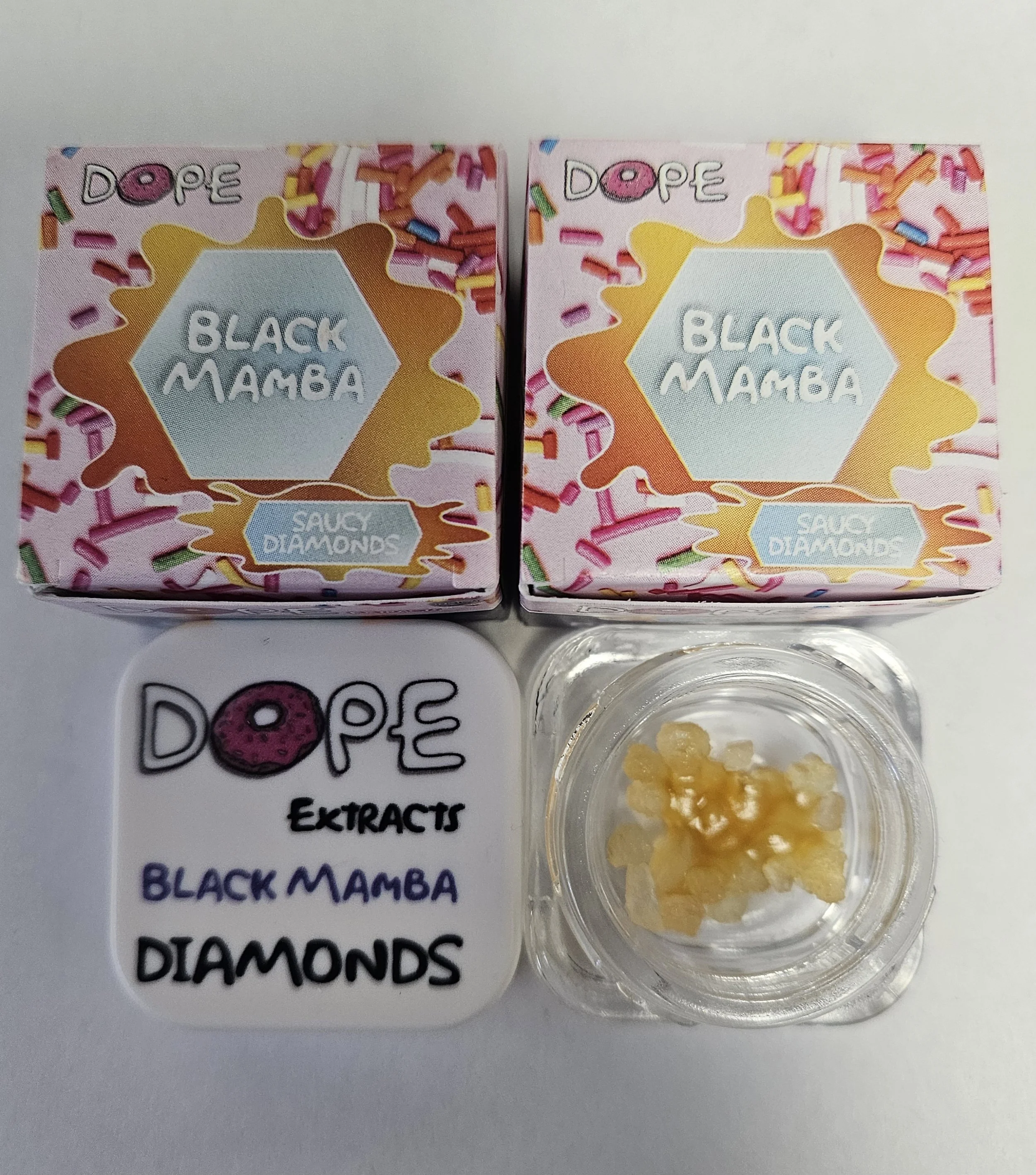DOPE SAUCY DIAMONDS - BLACK MAMBA