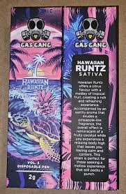 HAWAIIAN RUNTZ - GAS GANG VAPE PENS (2G)