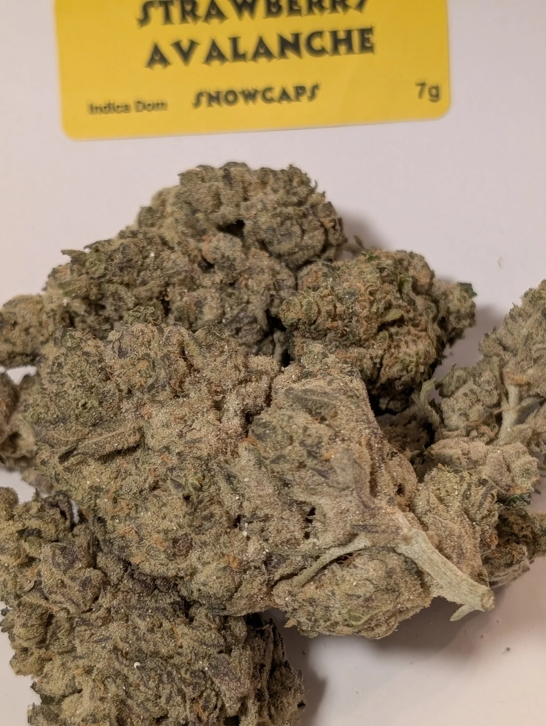 STRAWBERRY AVALANCHE (7g) - SKUNCLE'S SNOWCAPS