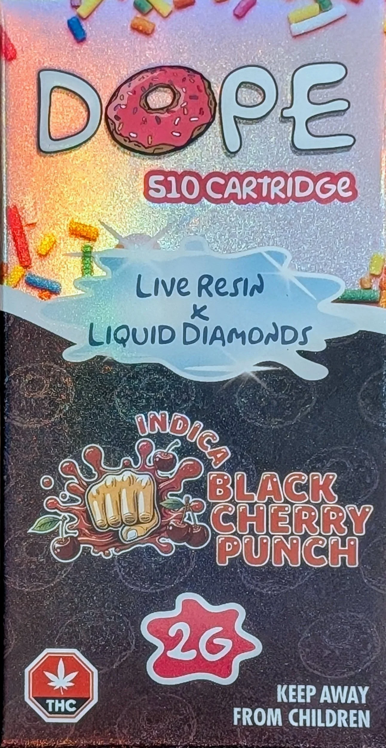 BLACK CHERRY PUNCH - DOPE 2G CARTRIDGE