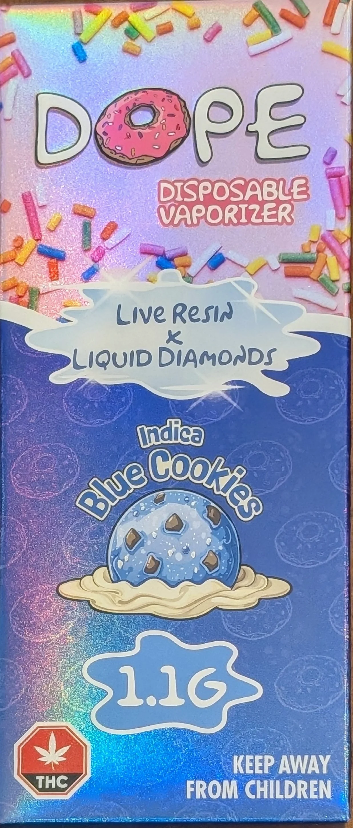 BLUE COOKIES - DOPE 1.1G VAPE