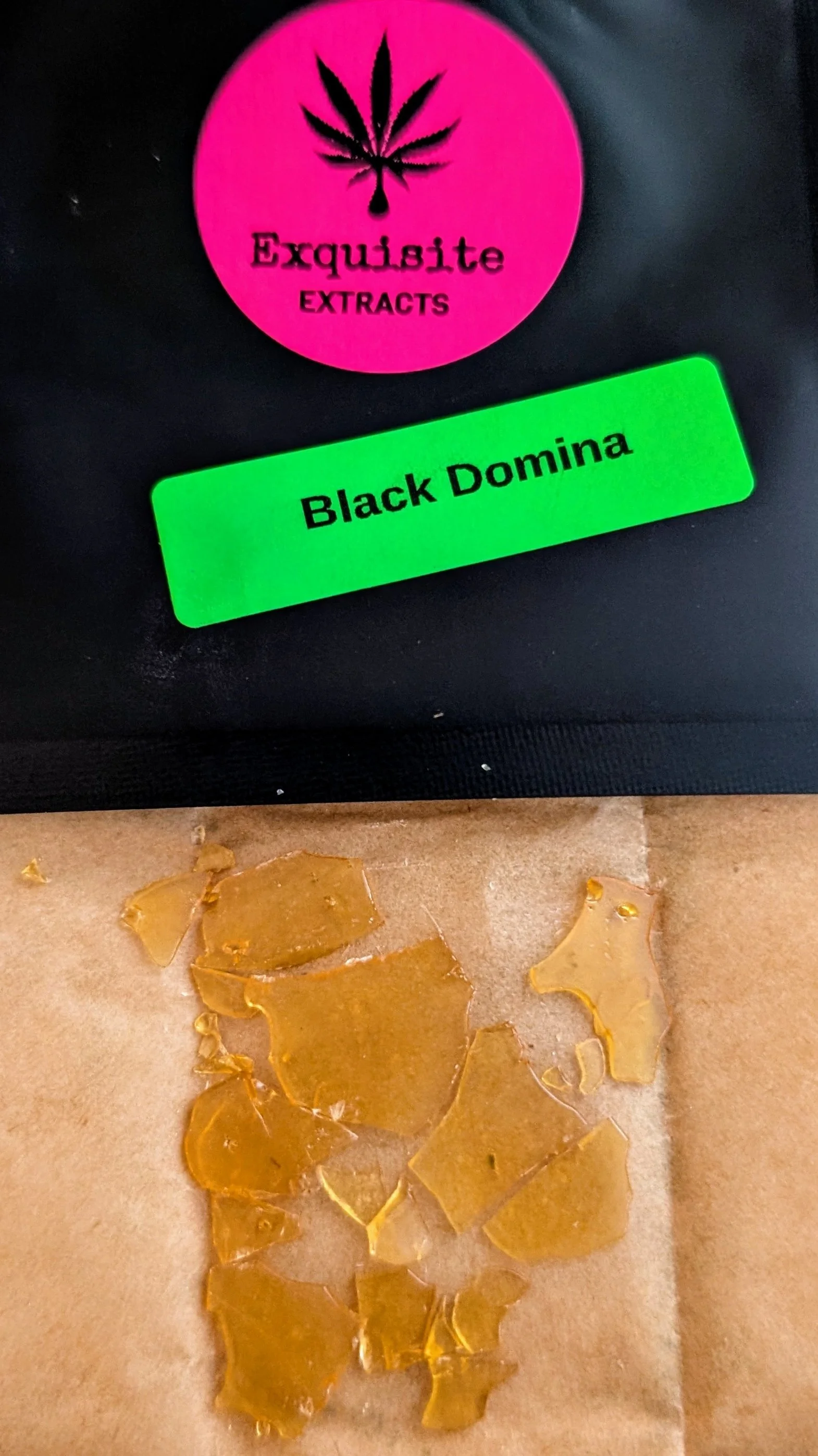 BLACK DOMINA - EXQUISITE SHATTER