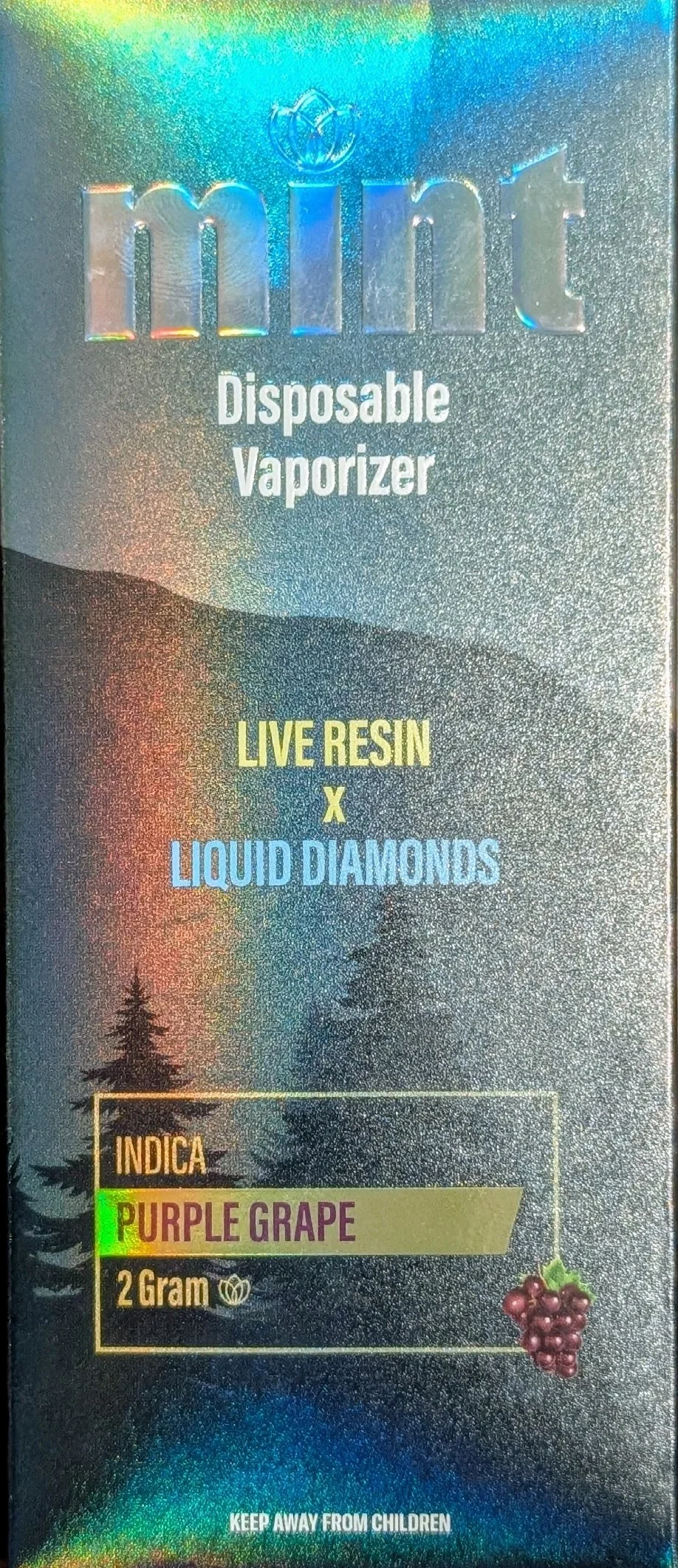 PURPLE GRAPE - MINT 2G VAPE