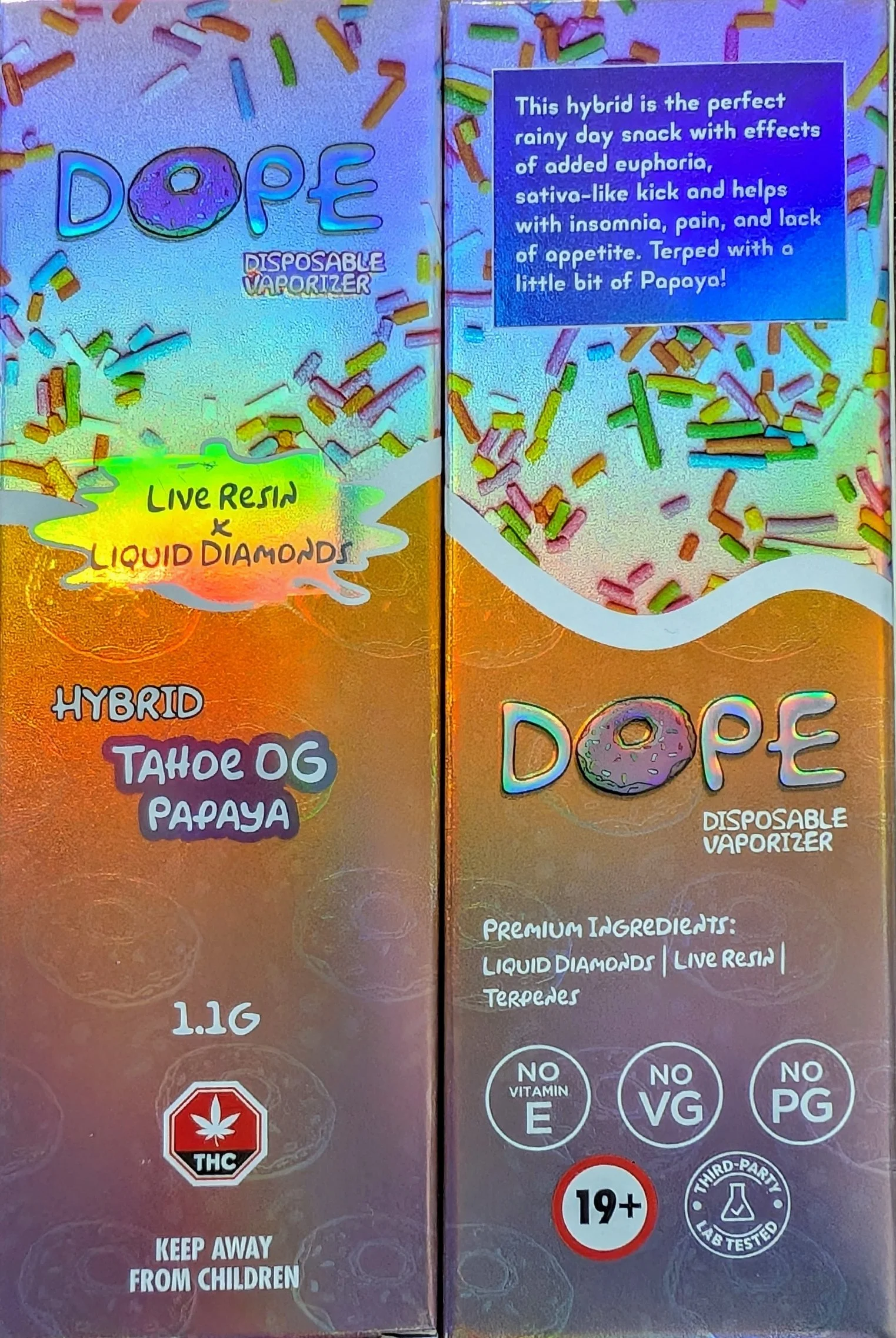 TAHOE OG PAPAYA - DOPE 1.1G VAPE