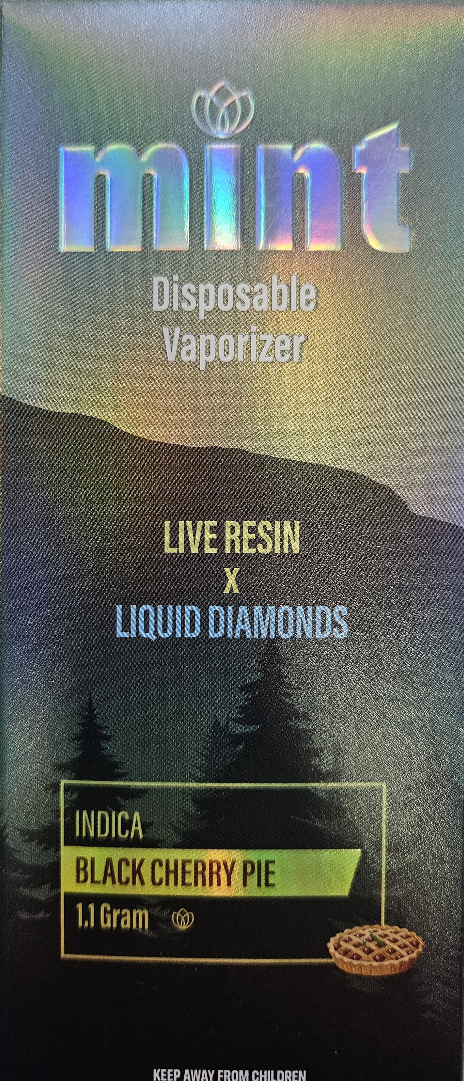 BLACK CHERRY PIE - MINT 1.1G VAPES