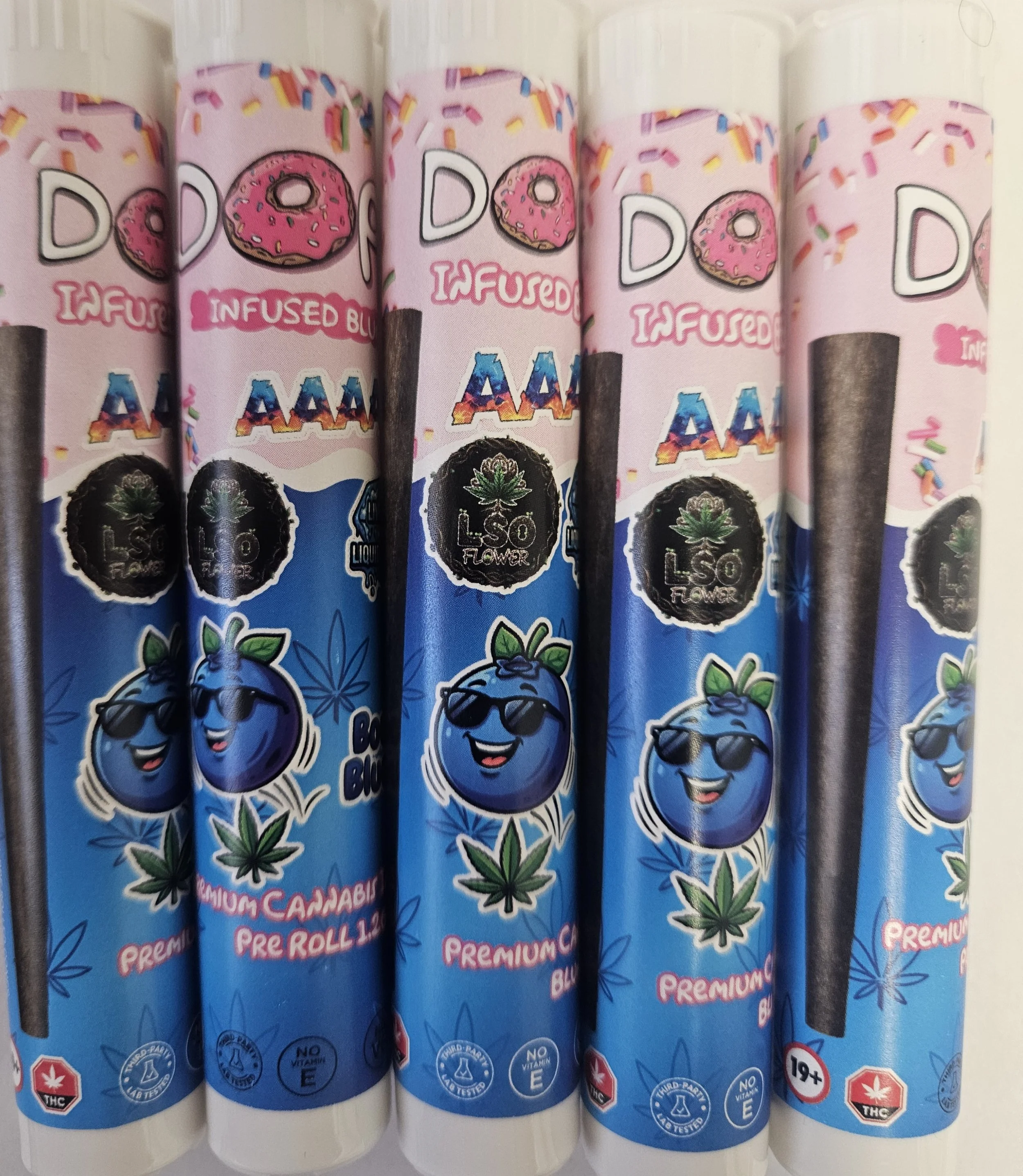 BOUNCING BLUEBERRY    - DOPE INFUSED BLUNTS