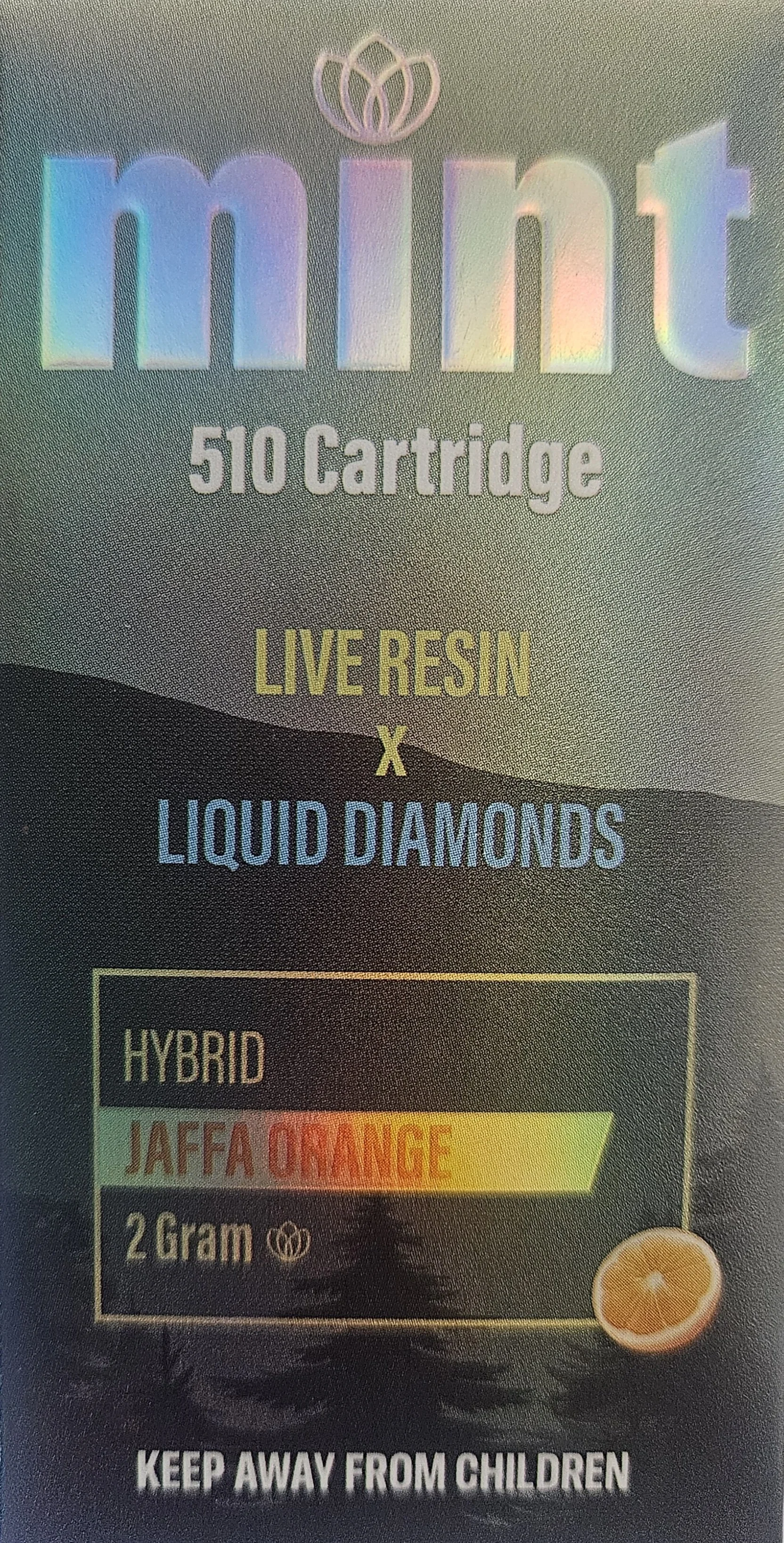 JAFFA ORANGE  - MINT 2G CARTRIDGE