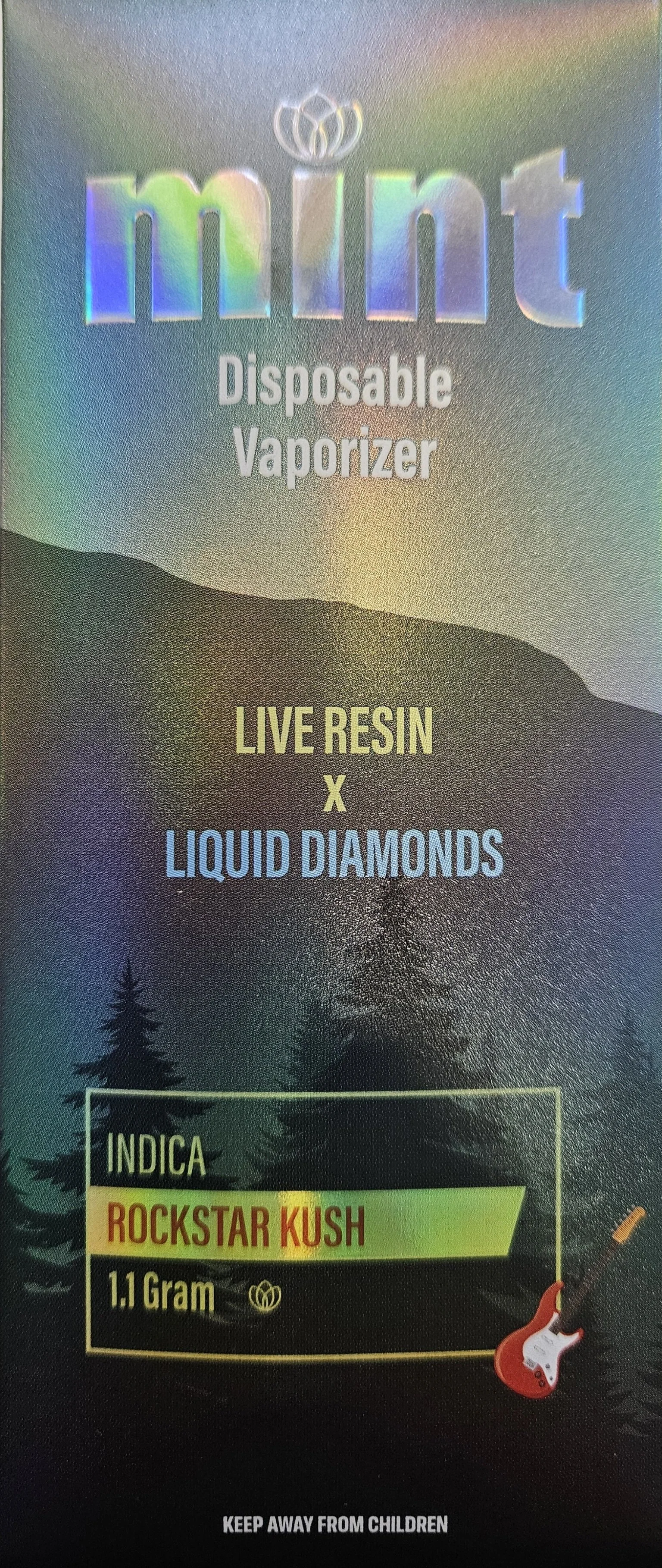 ROCKSTAR KUSH - MINT 1.1G VAPES