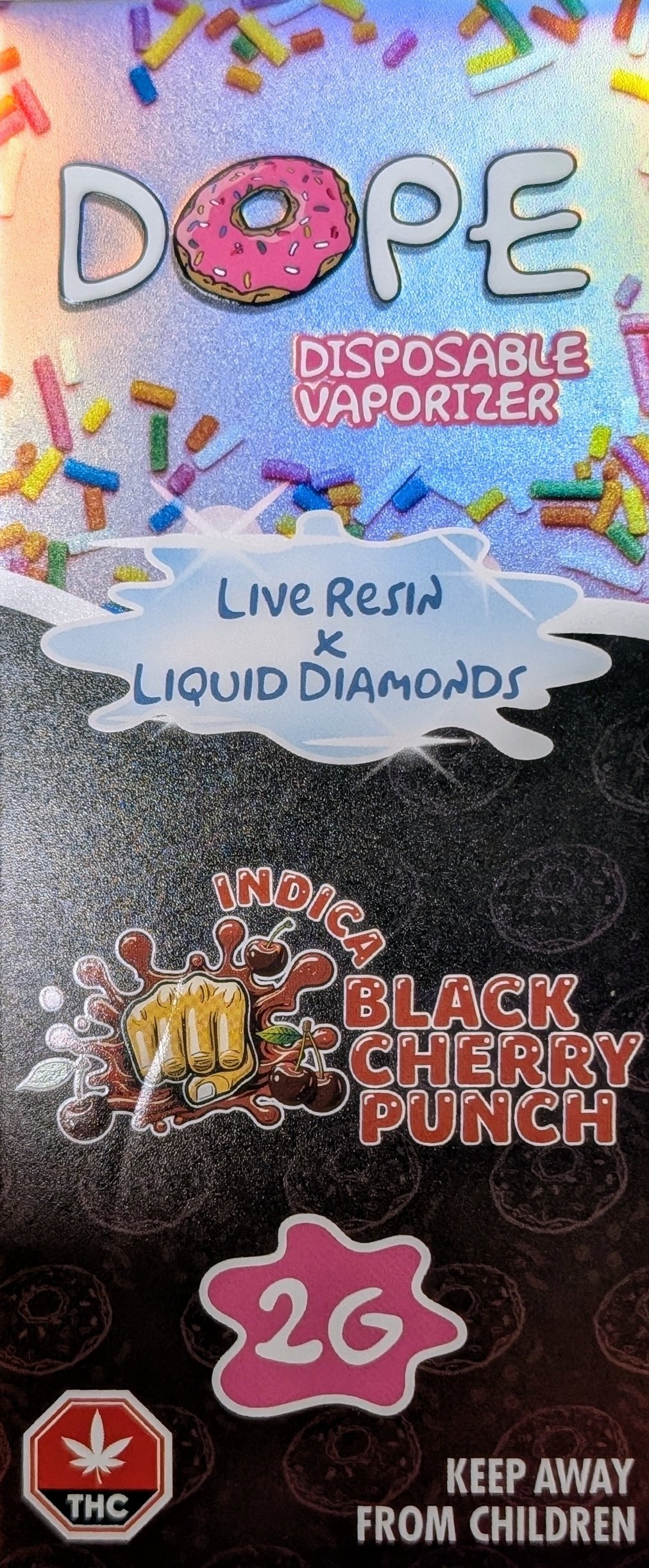 BLACK CHERRY PUNCH - DOPE 2G VAPE