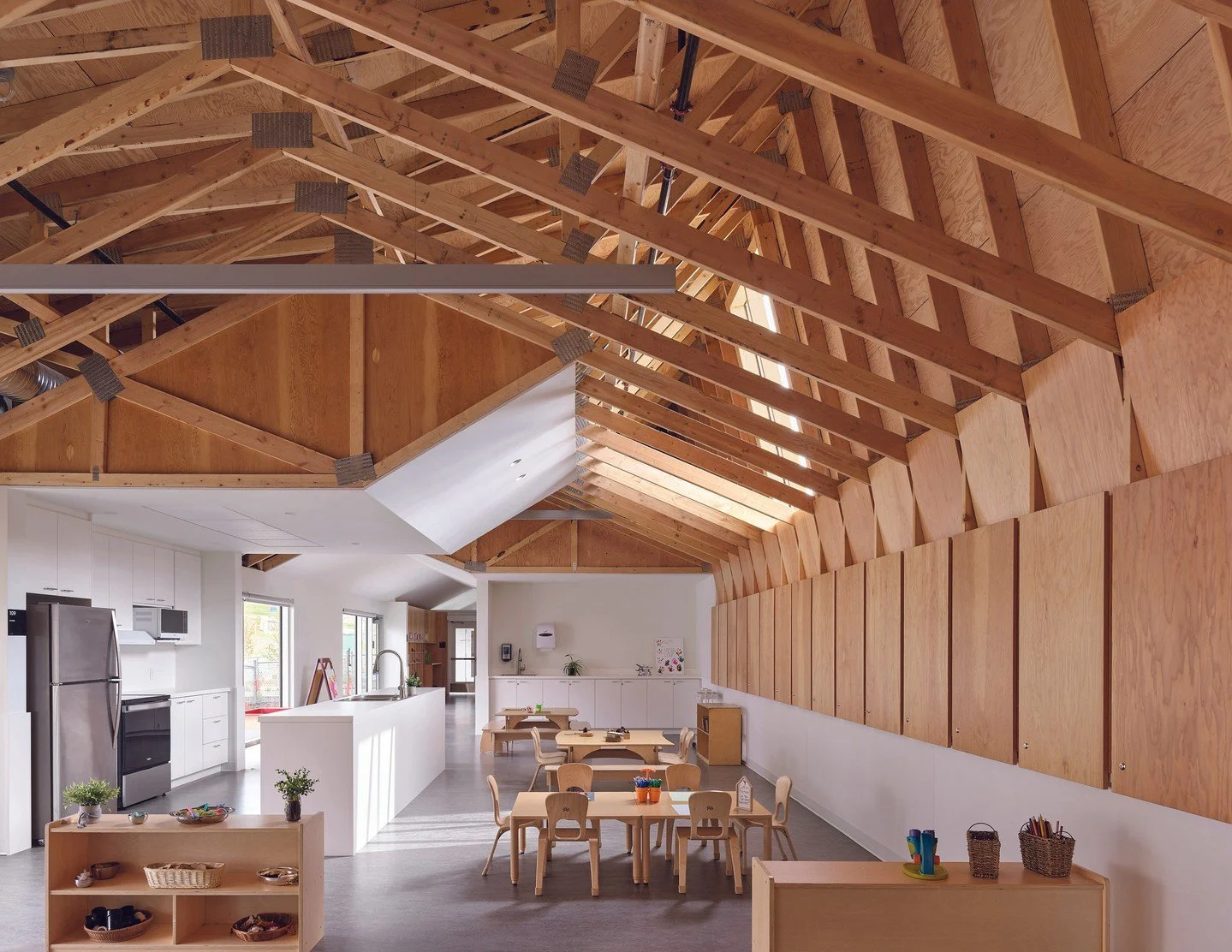 WINNER: Design Excellence - Education⁠
Congratulations to @publicdesignvancouver for winning the Design Excellence Award in the Education category for their project "sʔitwənx Child Care"⁠
⁠
sʔitwənx Child Care synthesizes site, budget and s