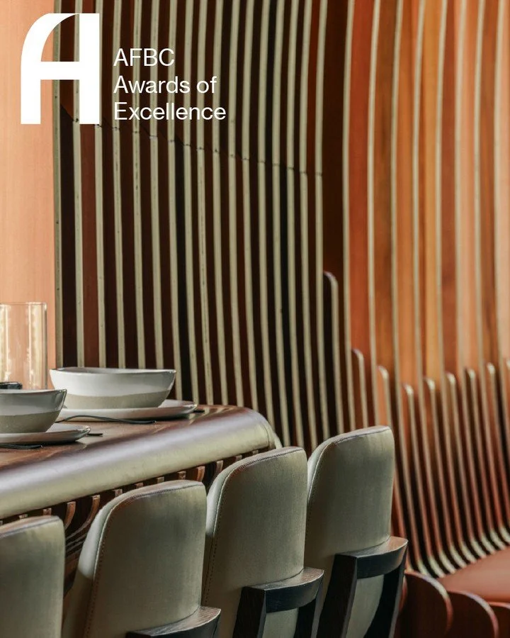 WINNER: Design Excellence - Interiors⁠
Congratulations to @the_mbac for winning the Design Excellence Award in the Interiors category in for their project "Kicking Horse Cafe"⁠
⁠
The Kicking Horse Caf&eacute; renovation brings the distinct 