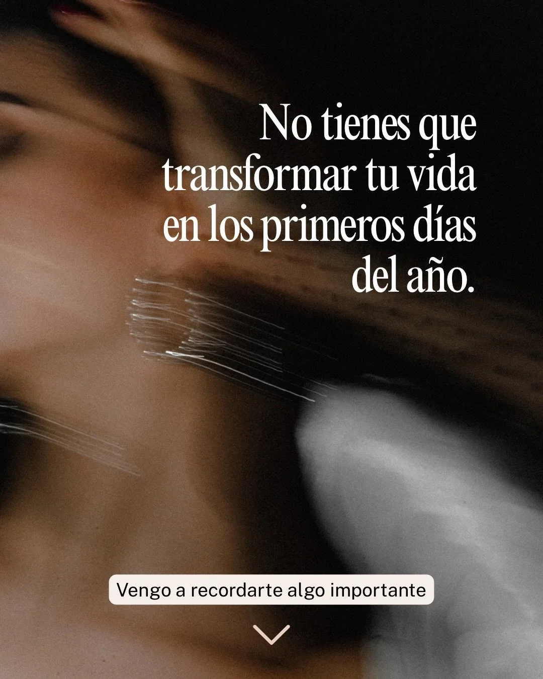 Vengo a recordarte algo importante:
no necesitas hacer todos los cambios que quieres en los primeros d&iacute;as del a&ntilde;o.

El cuerpo y la mente vienen de semanas intensas.
Pretender &ldquo;volver a la rutina&rdquo; de golpe suele generar m&aac