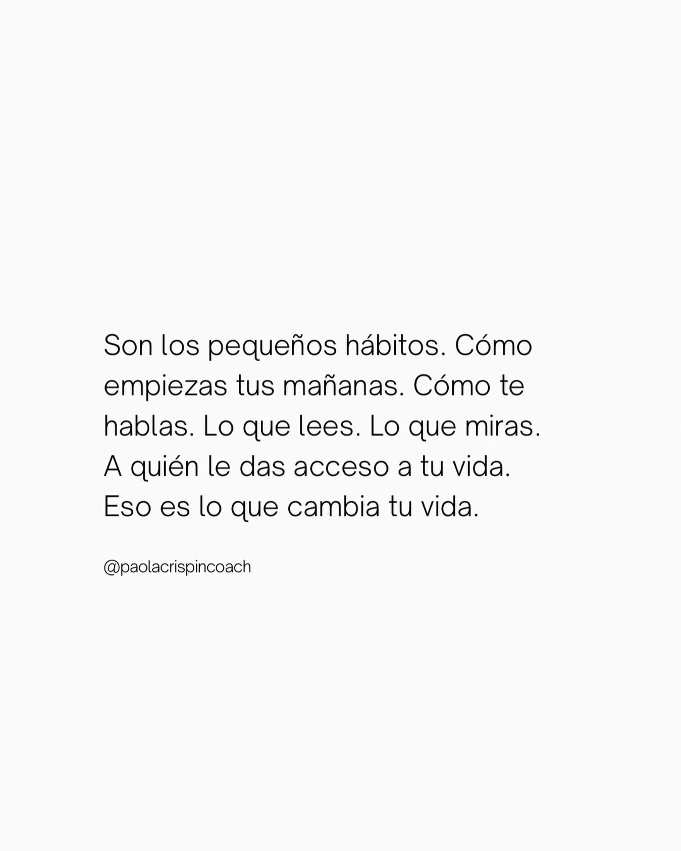 La vida no cambia de golpe.
Cambia cuando empiezas a tratarte con m&aacute;s conciencia
en lo peque&ntilde;o, en lo cotidiano, en lo real.

#glowera #wellness #coaching