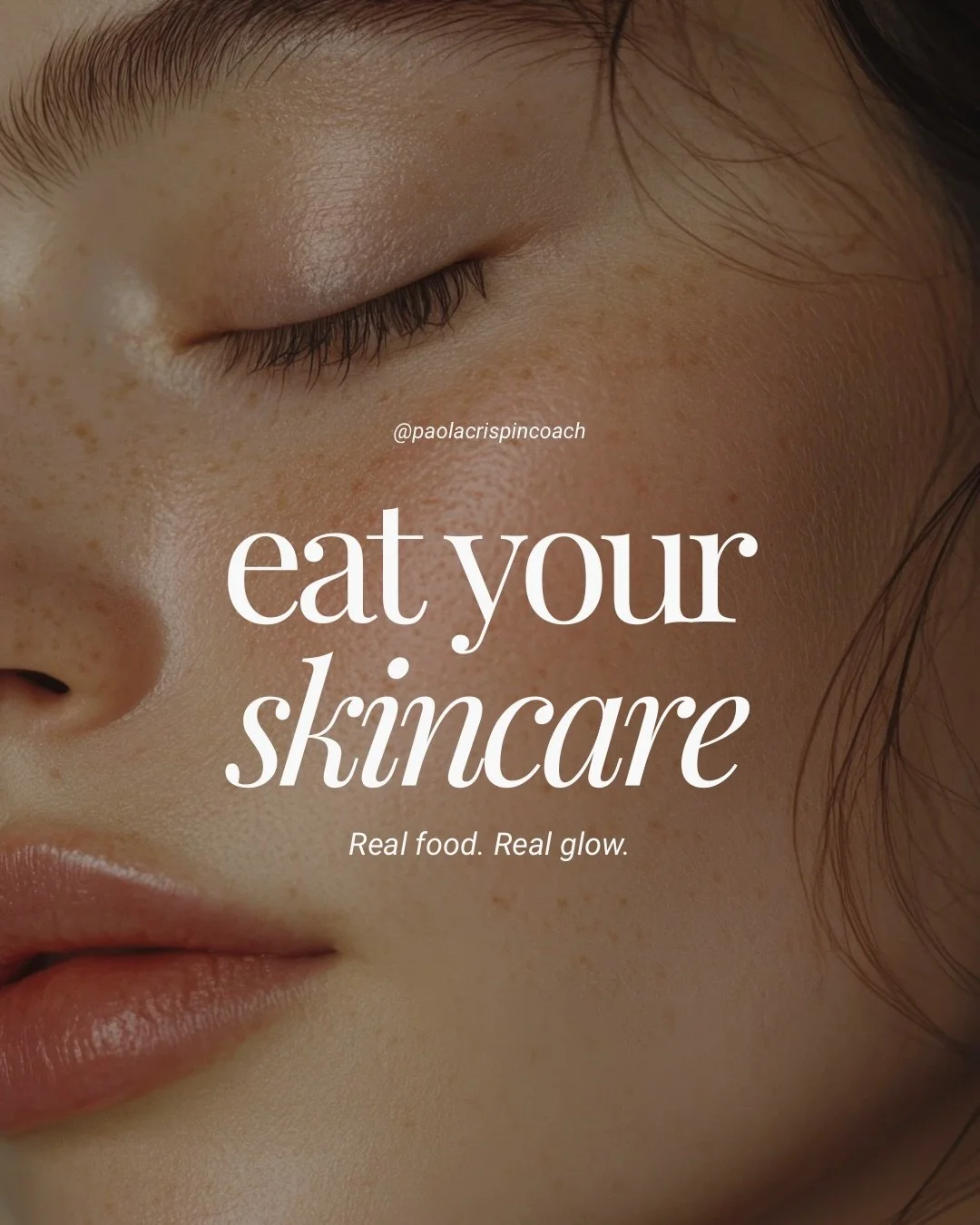 &iquest;Quieres piel radiante?
Empieza por tu plato.

Guarda estos 7 esenciales ✨

 #pielradiante #coaching #wellness