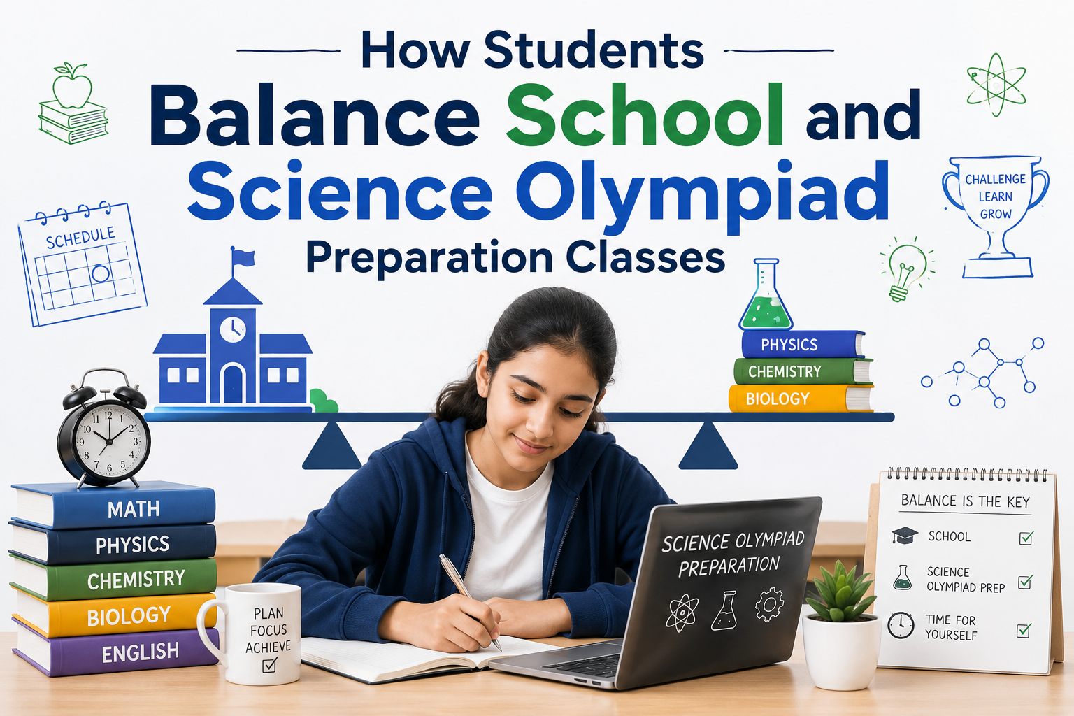 How Students Balance School and Science Olympiad Preparation Classes?