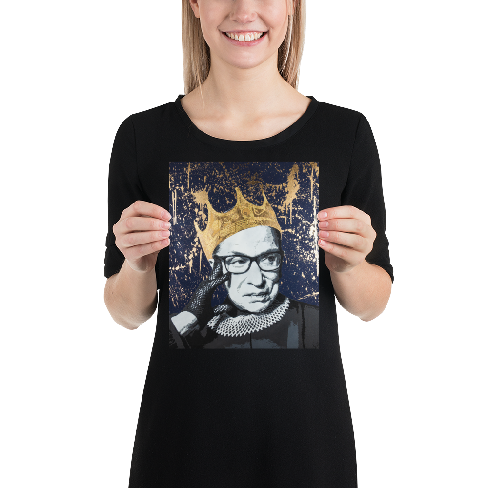 Notorious RBG Matte Print 8x10