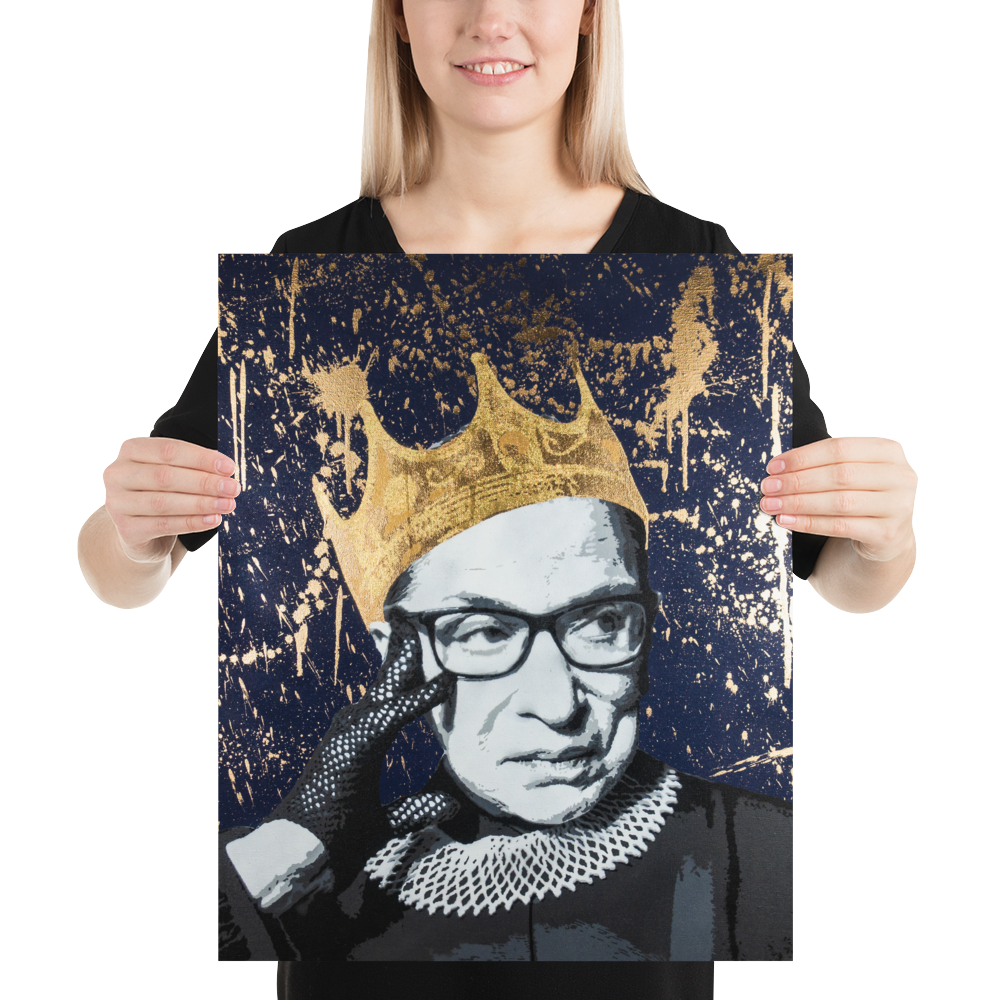 Notorious RBG Matte Print 16x20