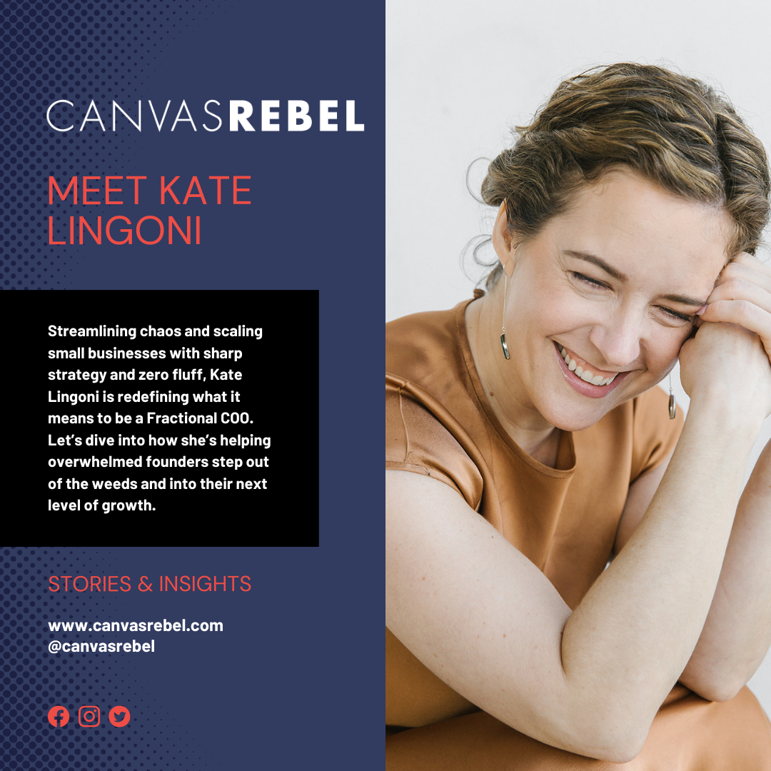 CanvasRebel&nbsp;Feature – “Meet Kate Lingoni”