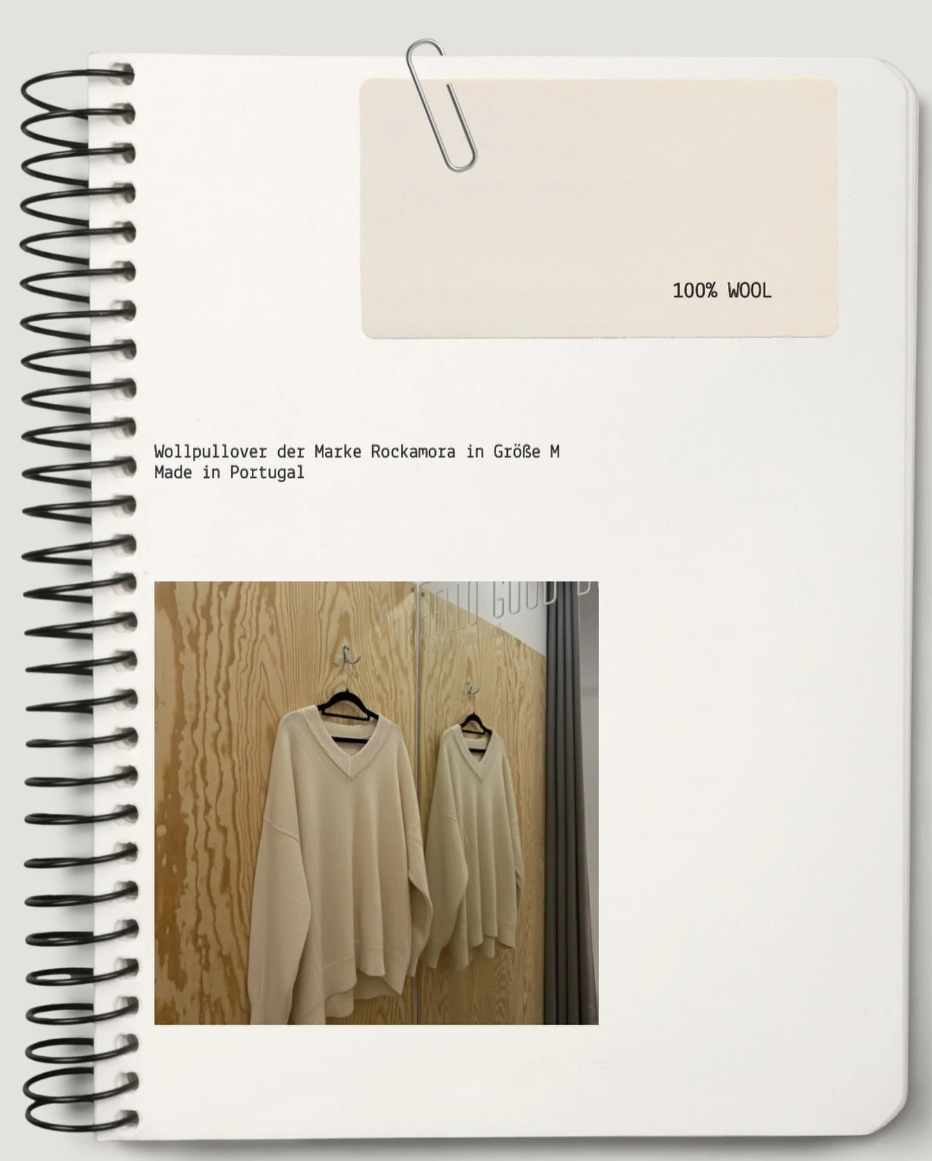 Aktuell haben wir ganz viele Wollpullover bei uns 🧶Zum Beispiel diesen wundersch&ouml;nen von Rockamora, aber auch viele einzigartige und selbstgestrickte Pieces🥹