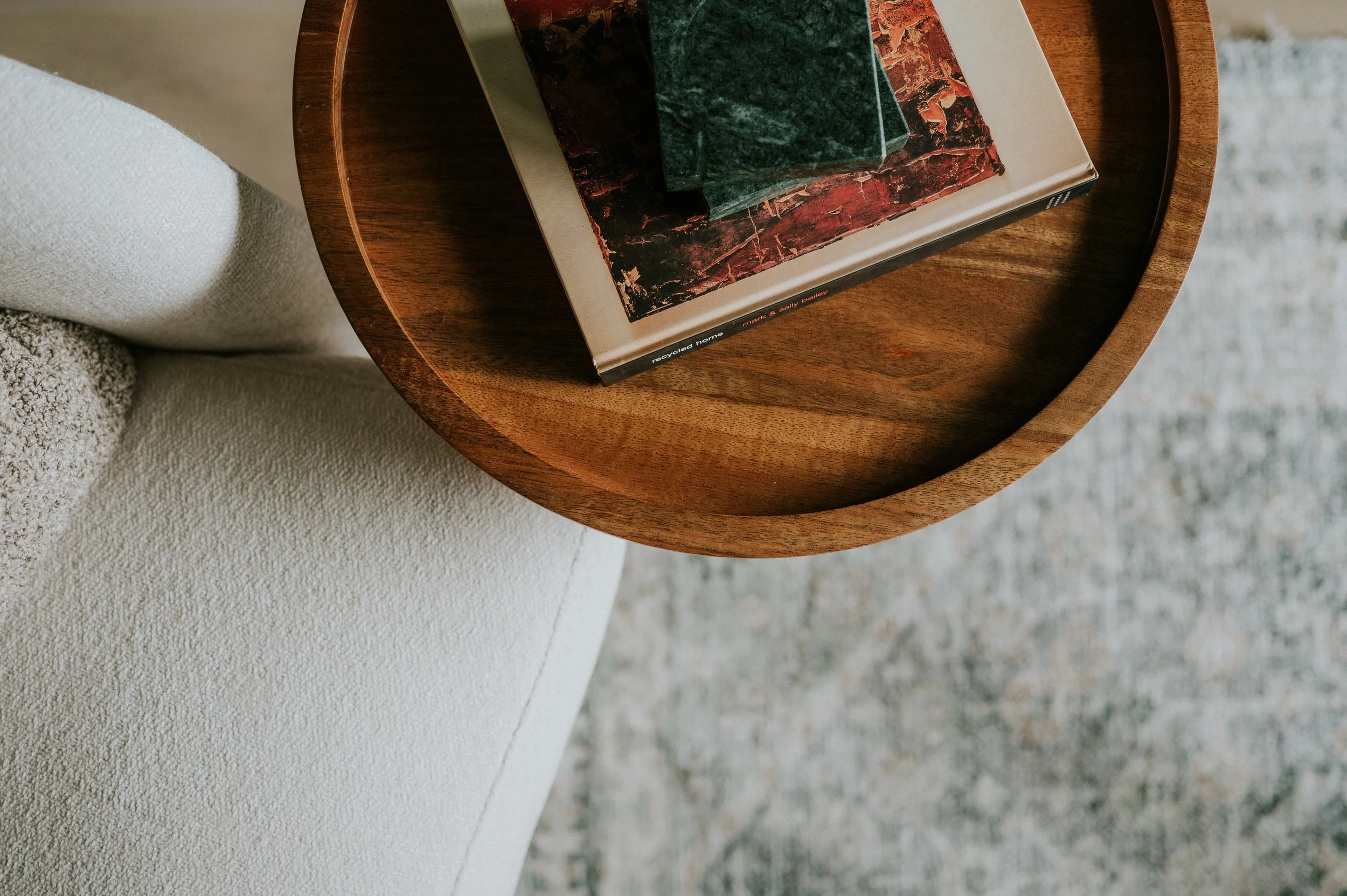 Mid Century Office Side Table 