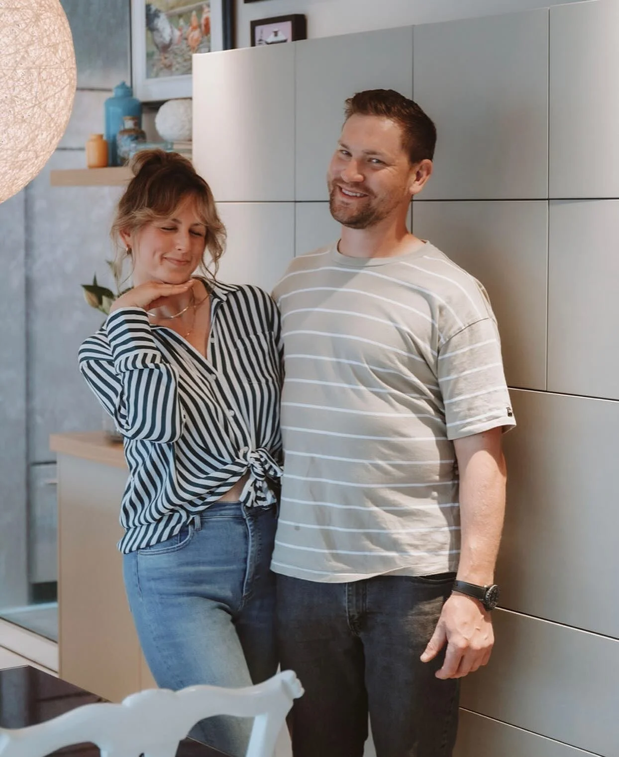 ASHLEY &amp; JOSH We both have a different role, but we  have the same job &hellip; to help you create a space you love 🤍 #throwbackthursday