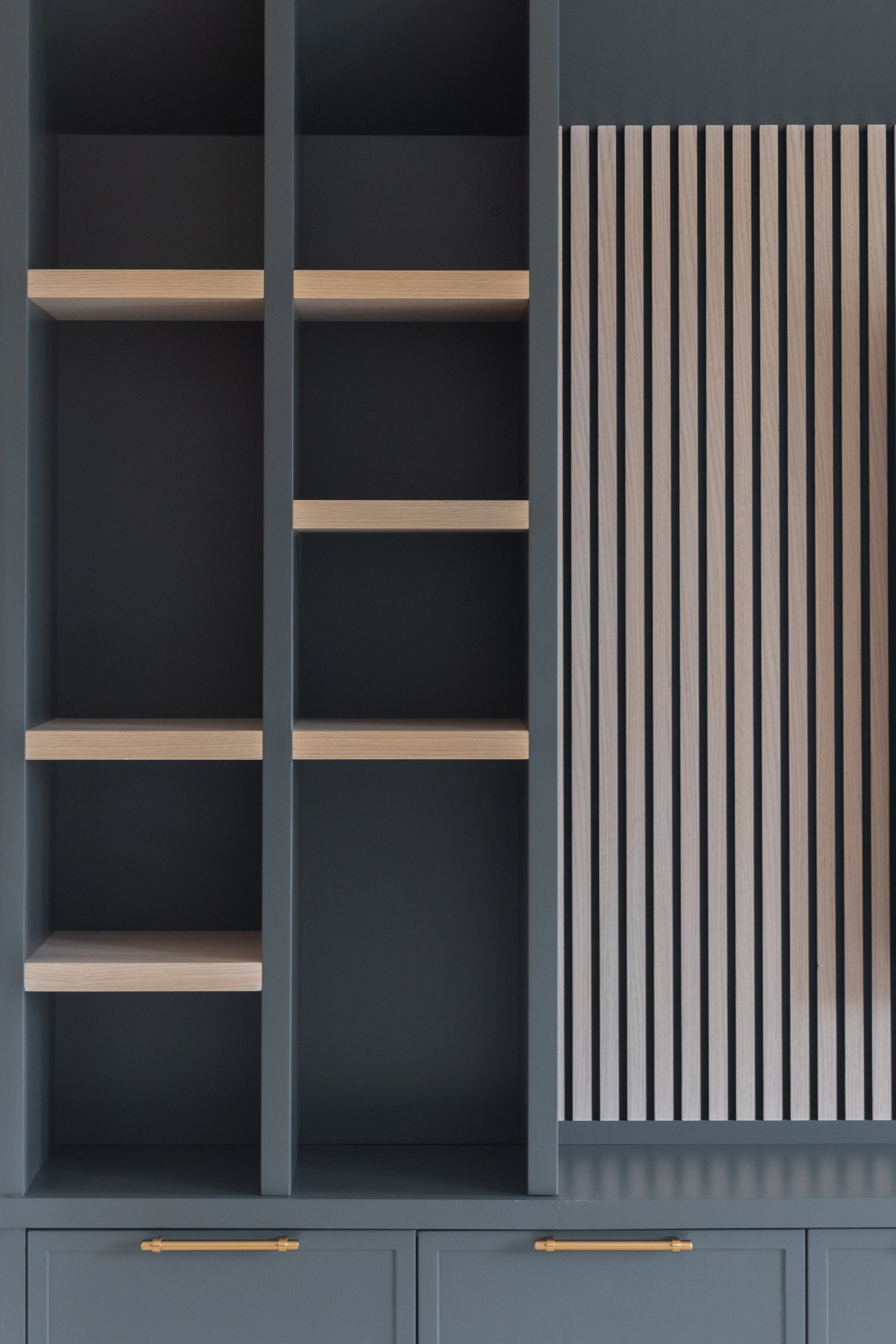 Custom Entertainment Unit Shelving