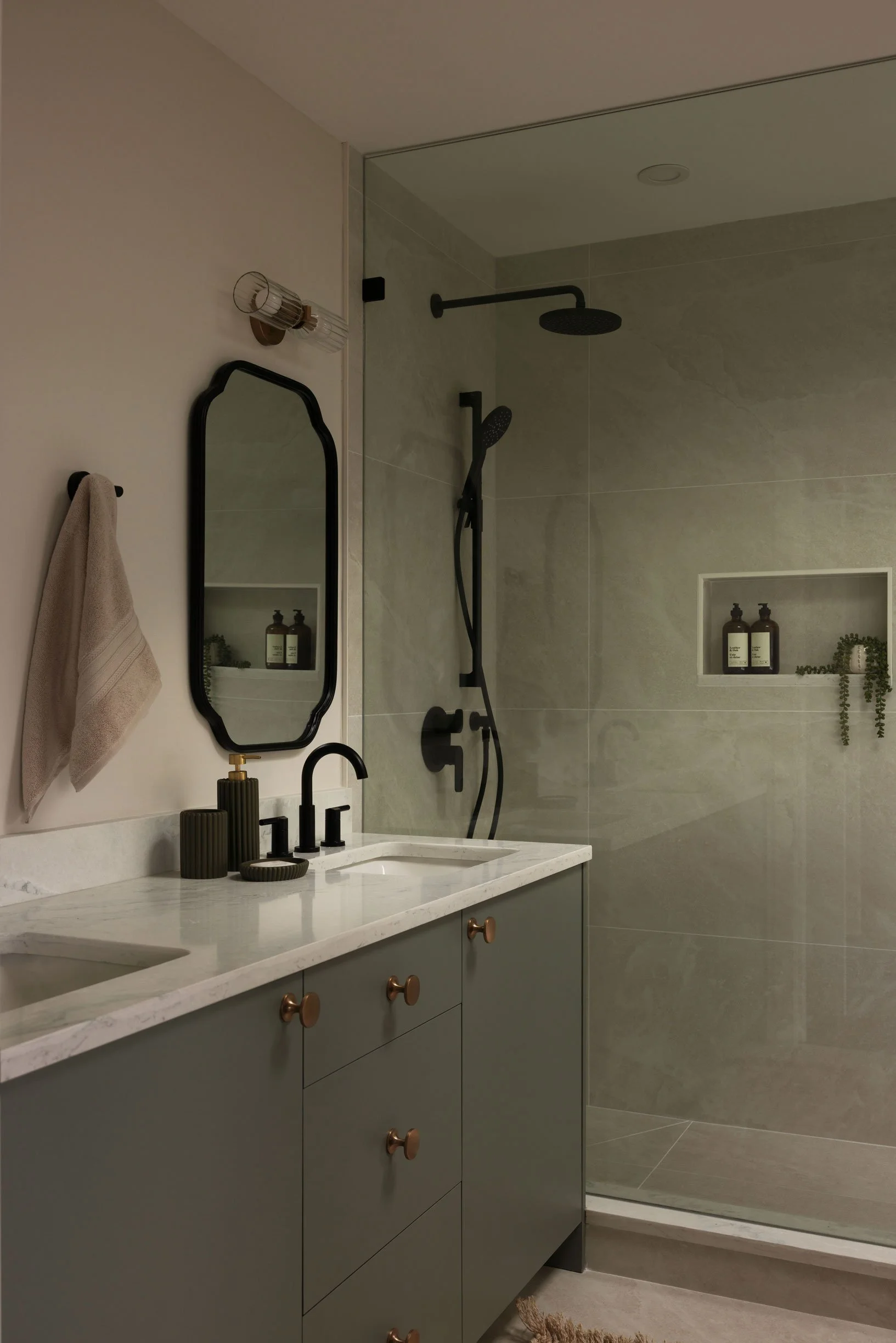 Moody Bathroom Renovation & Design