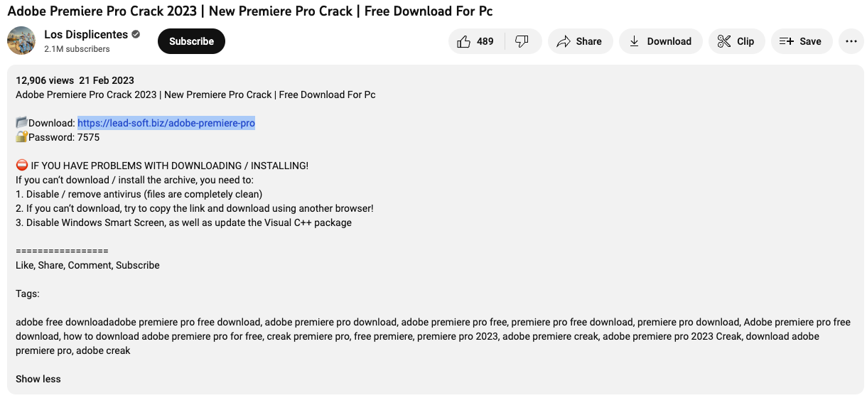 Adobe Premiere Pro Crack Free Download Offer + Registration Code