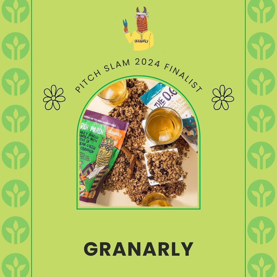🌿 Q &amp; A with @granarly, one of our Pitch Slam finalists! 🌿

Swipe through to read a few fun facts about Morgan Potts, founder of Granarly, as she prepares for Pitch Slam on May 15th! Thank you Morgan!

Don&rsquo;t forget to grab your Pitch Slam