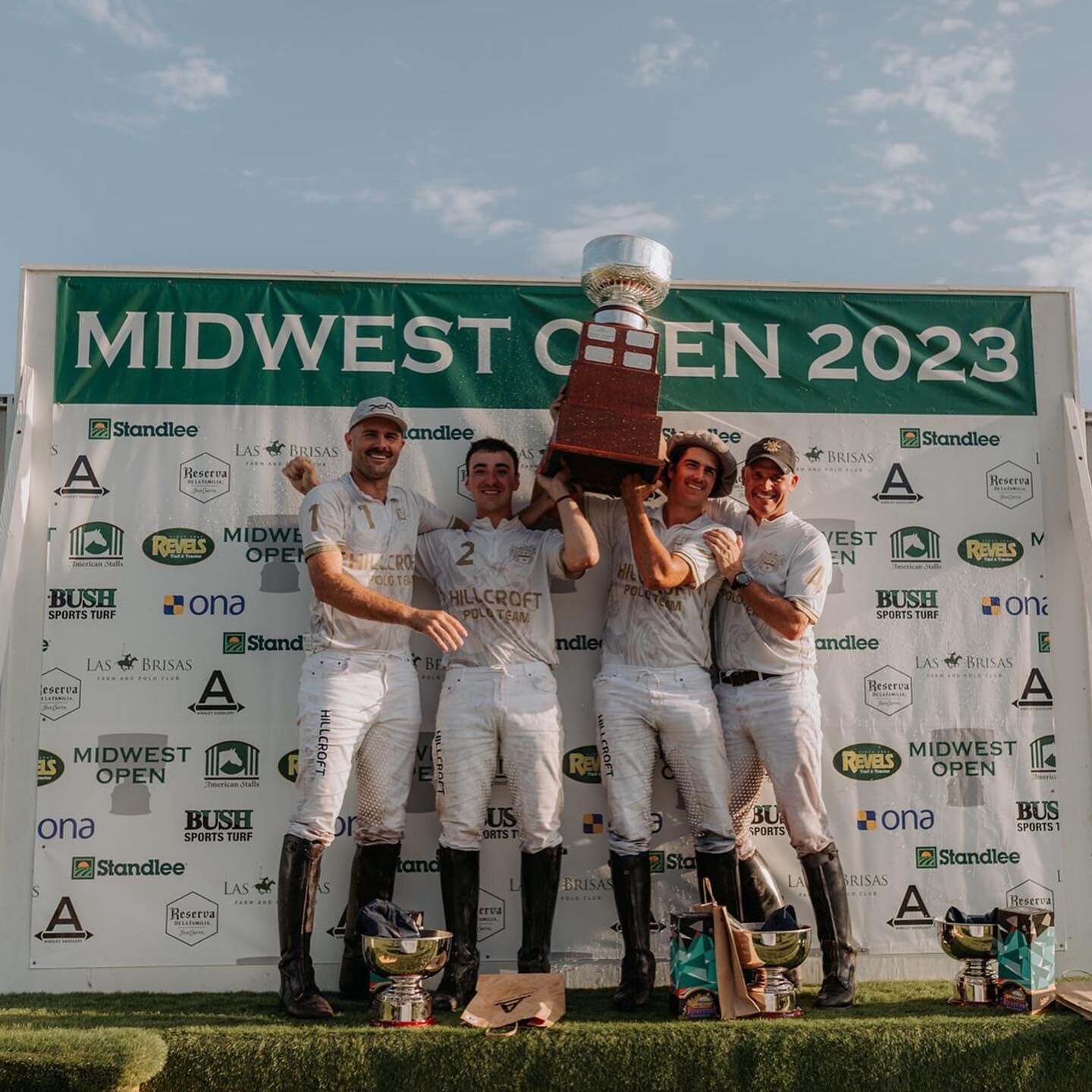Congratulations to Hillcroft Polo for winning the 2023 14 Goal USPA Midwest Open 🏆

BPP Patron: Cupe, owned and played by James Miller

BPP Pro Horse: Pena Carioca owned and played by Juan Martin Obregon

MVP Patron: Larry Aschebrook

MVP Pro: Nachi