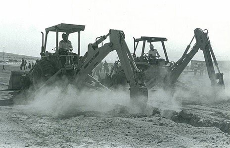 1980 First Ever Backhoe and Welding