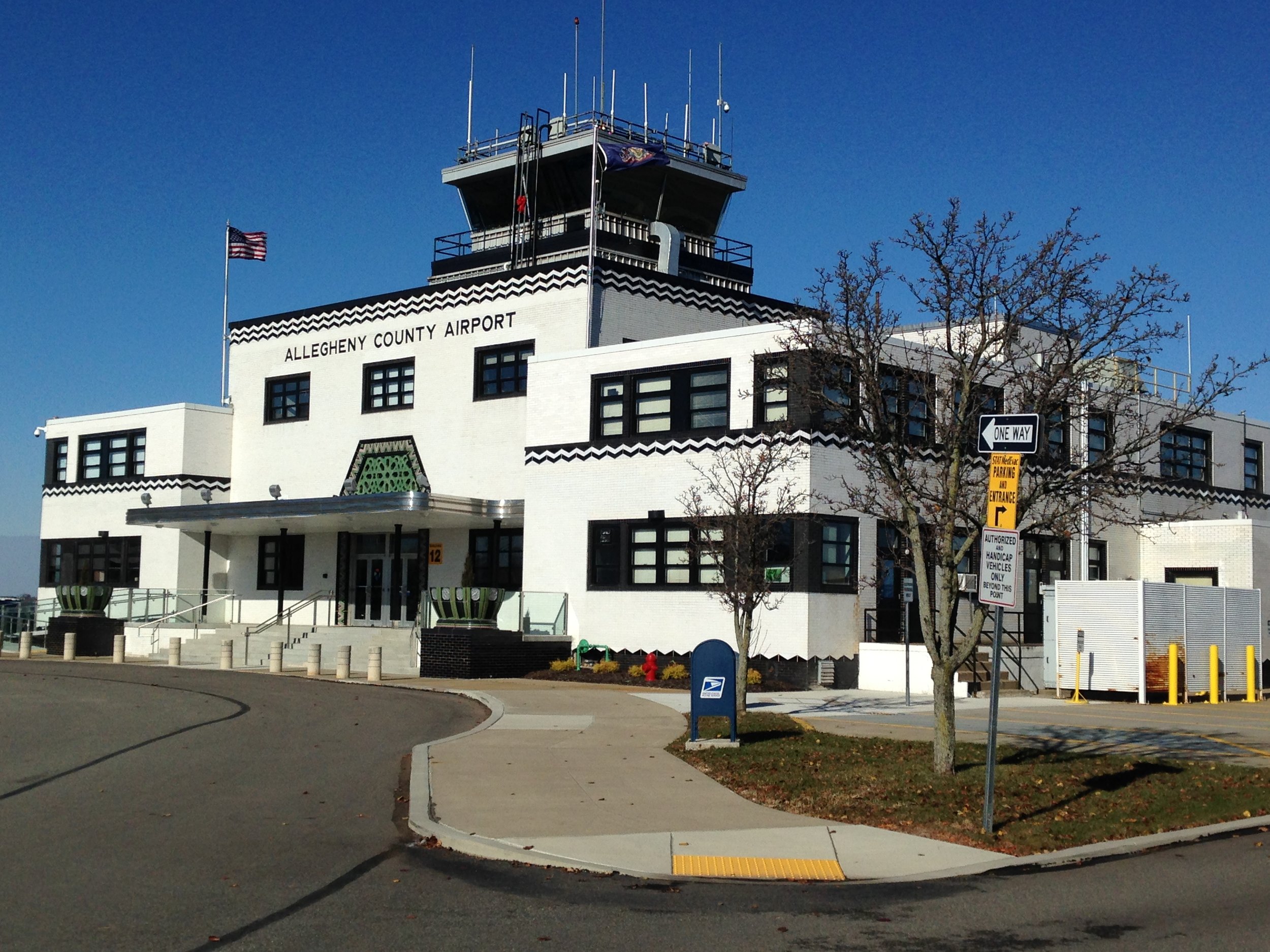  Historic main terminal building at Allegheny County Airport 
