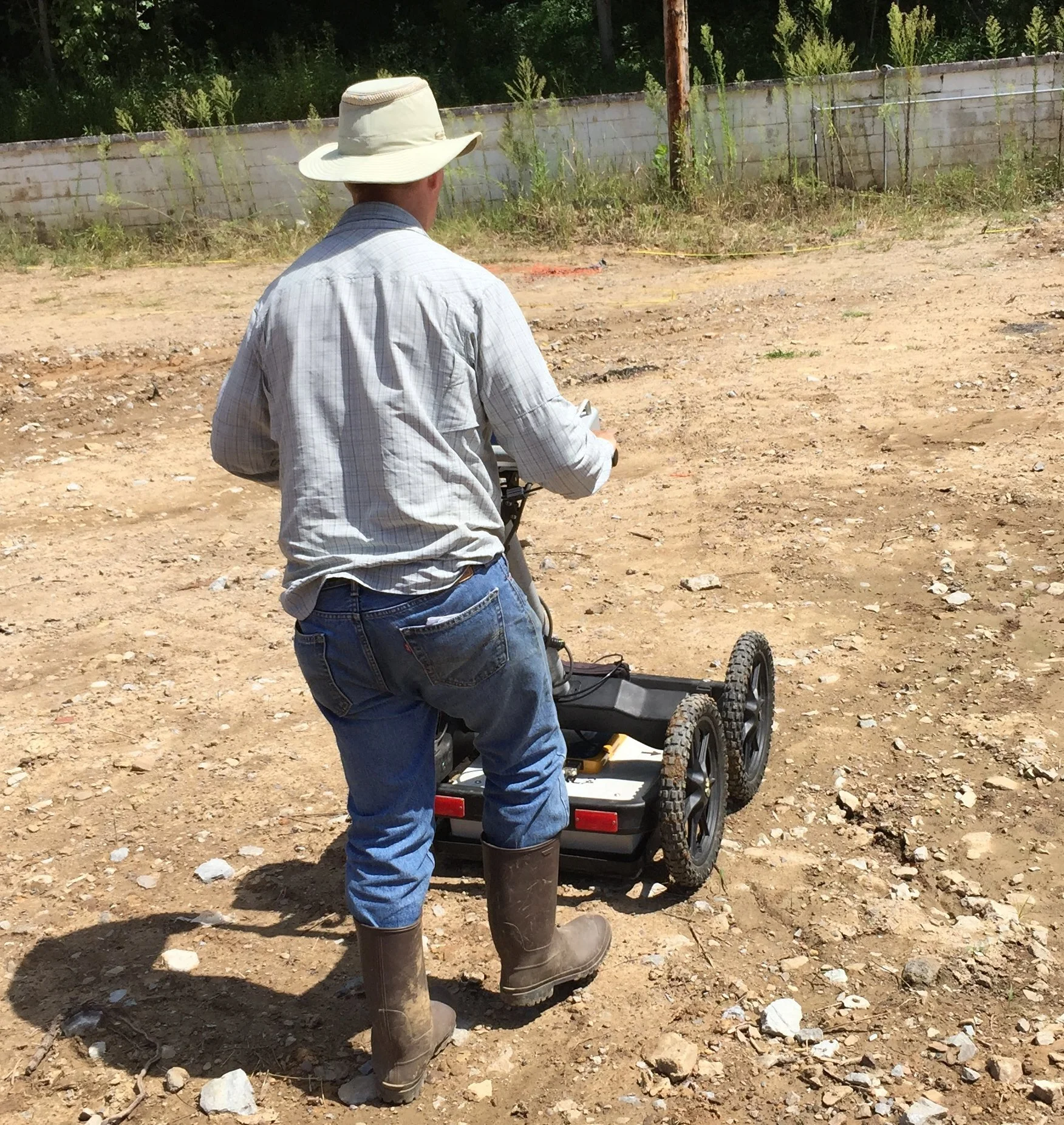 GPR in operation.JPG