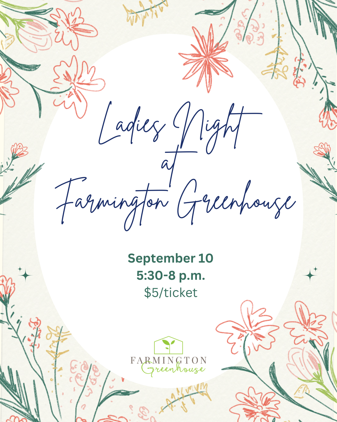 Ladies Night at Farmington Greenhouse