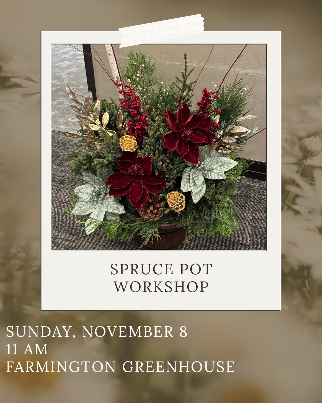 Spruce Pot Workshop