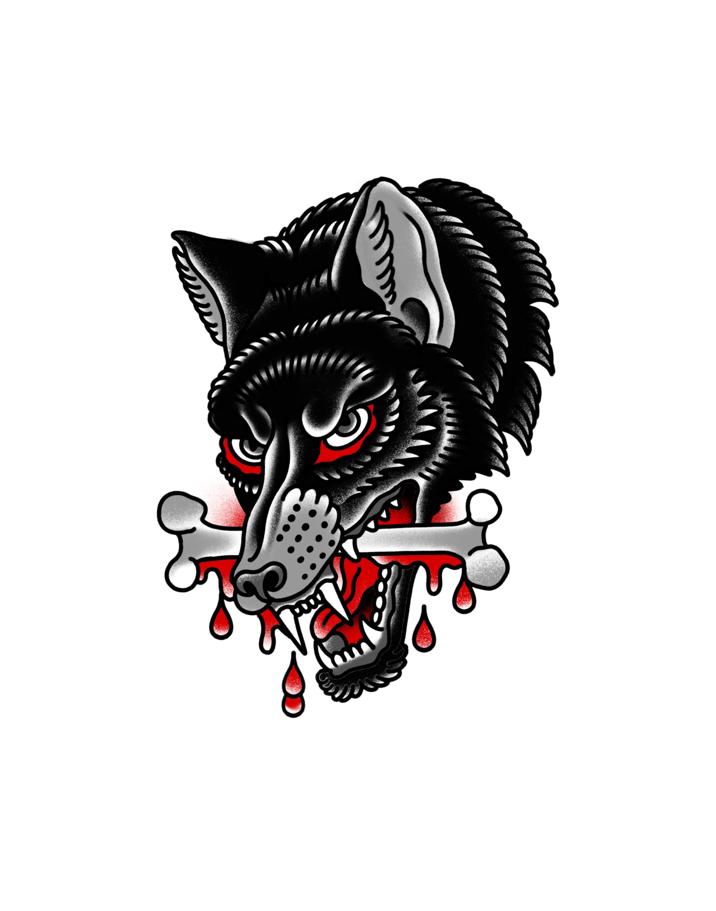 Wolf & bone