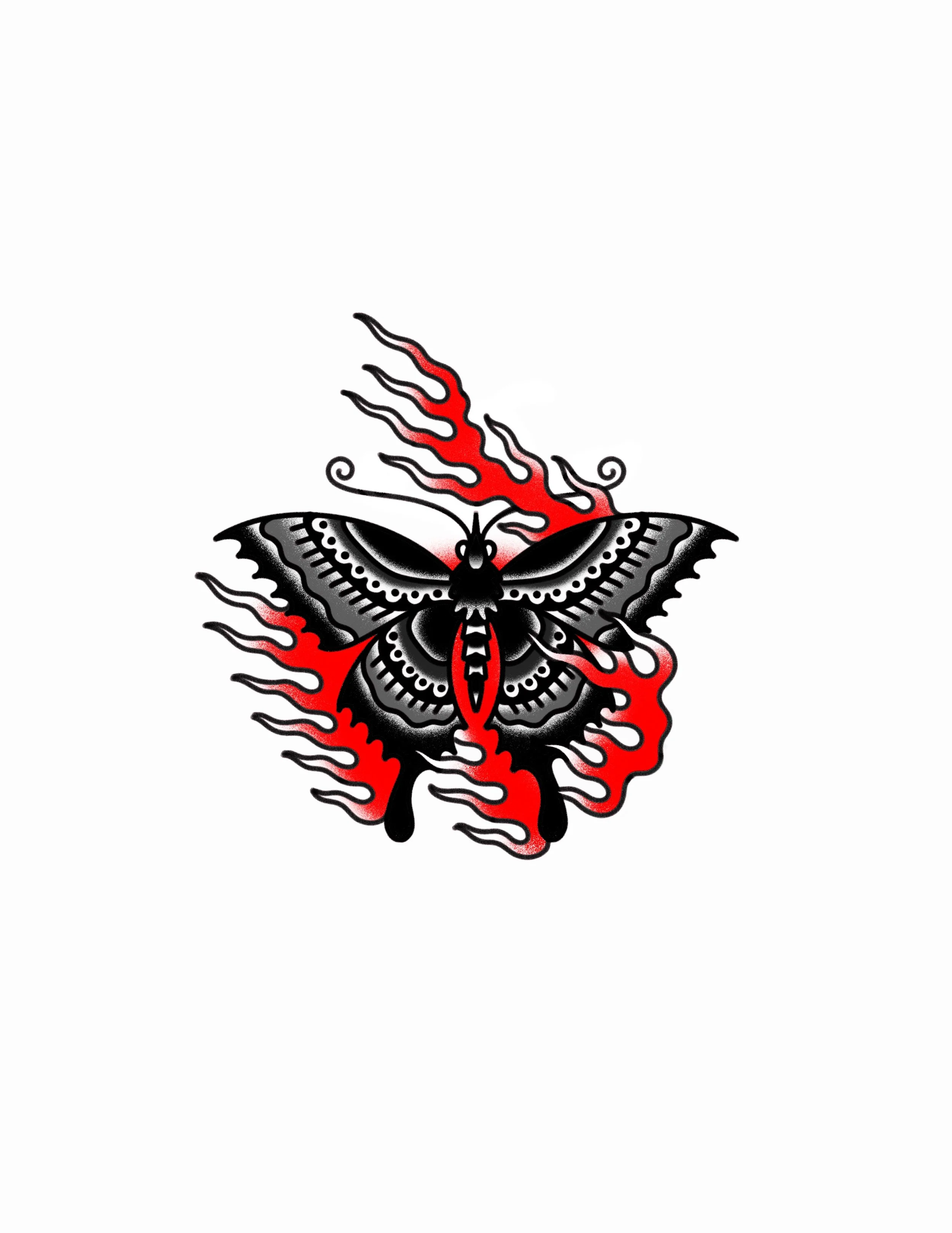 Flaming Butterfly