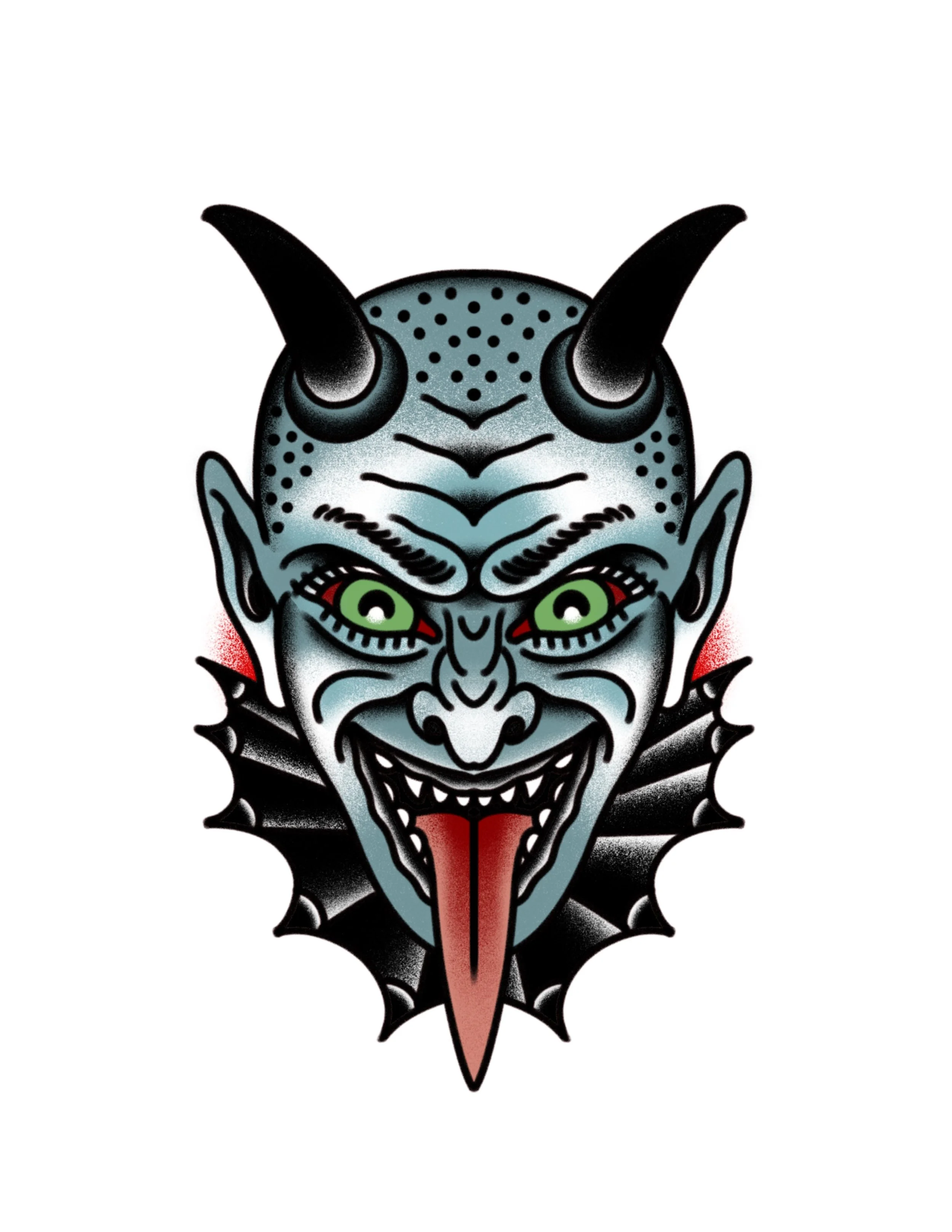 Demon/spike collar