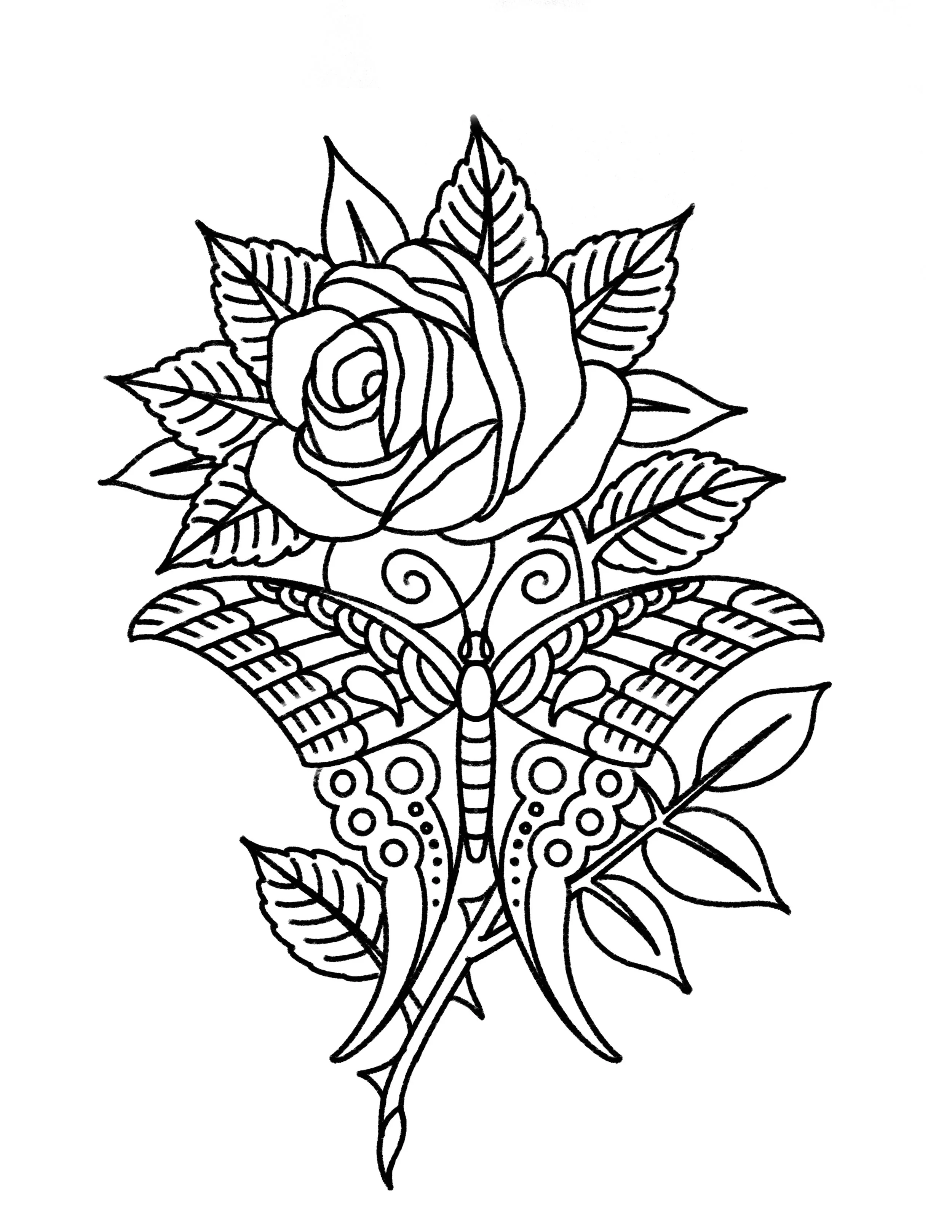 Butterfly/flower 2