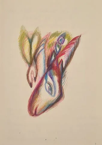 Zeichnung Pferdekopf-ähnlich