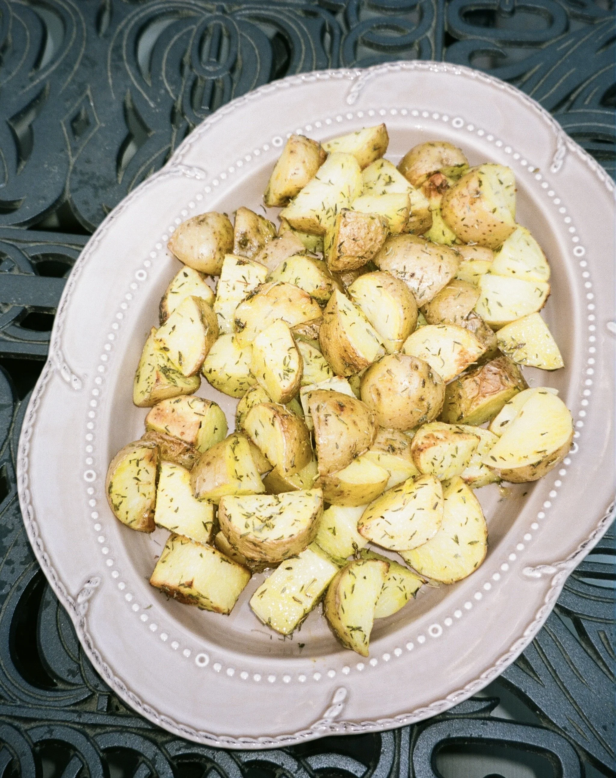 Lemon oregano potatoes