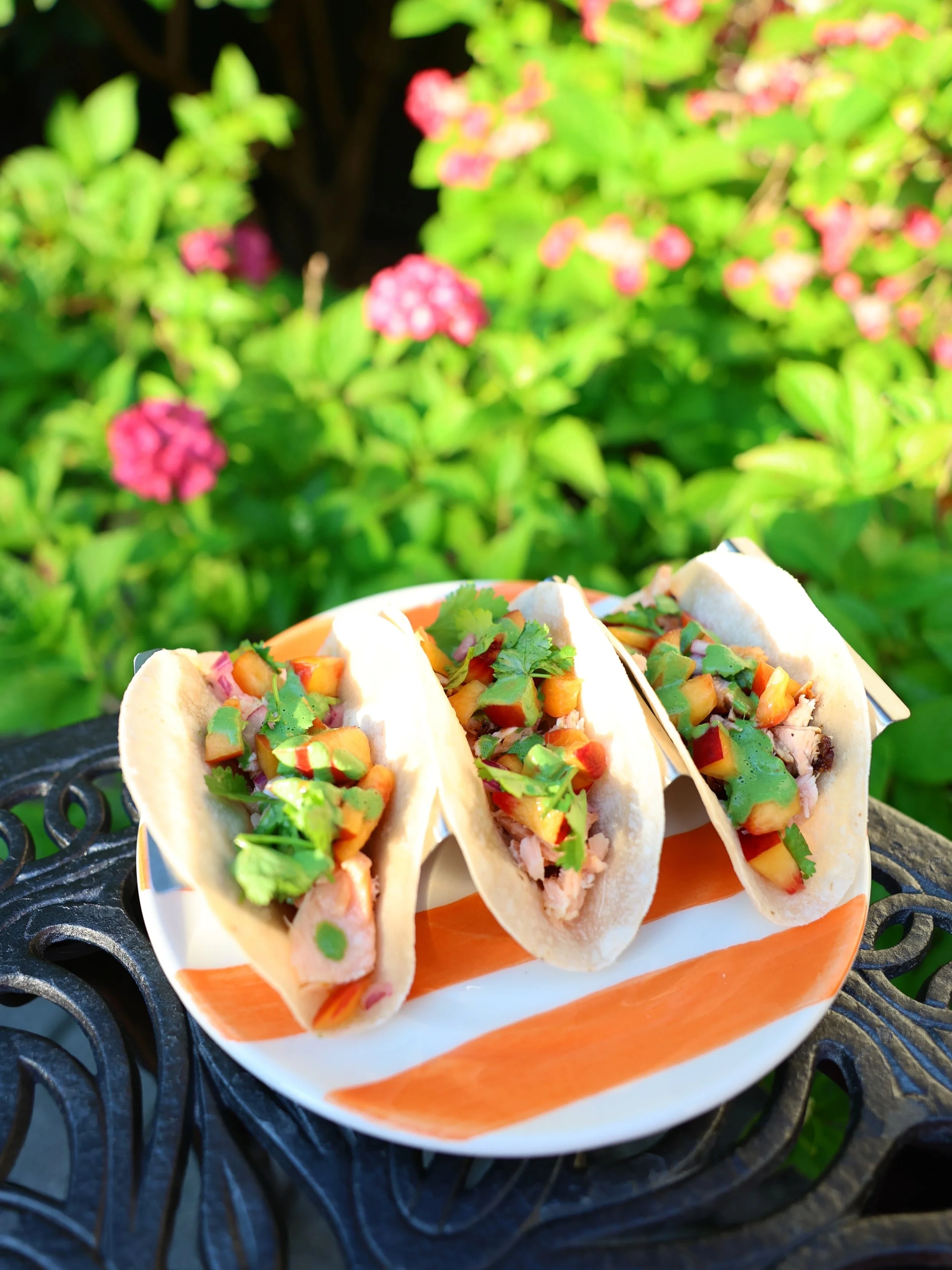 Summer Salmon Tacos