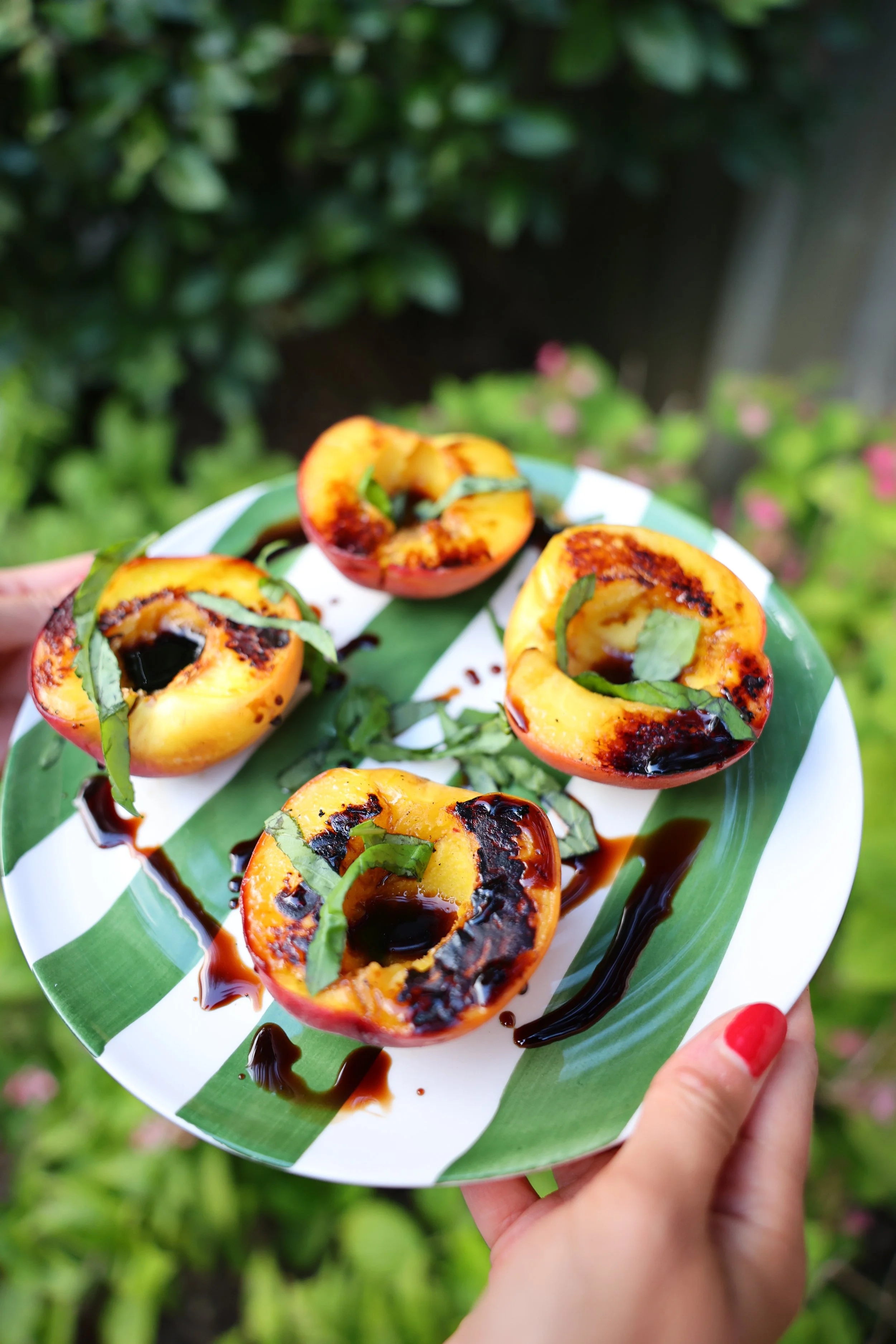Grilled Peaches
