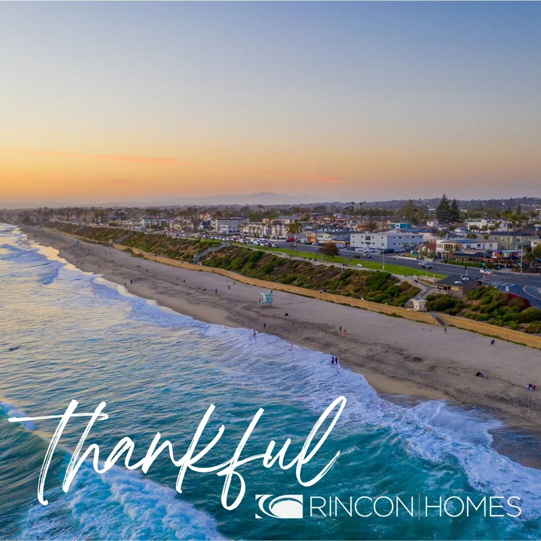 We are beyond grateful to live and build in the beautiful city of Carlsbad! Wishing you all a Thanksgiving filled with joy, warmth, and togetherness.
.
.
.
#rinconhomes #happythankgiving #homebuilder #sandiego #carlsbad #givethanks #thankful