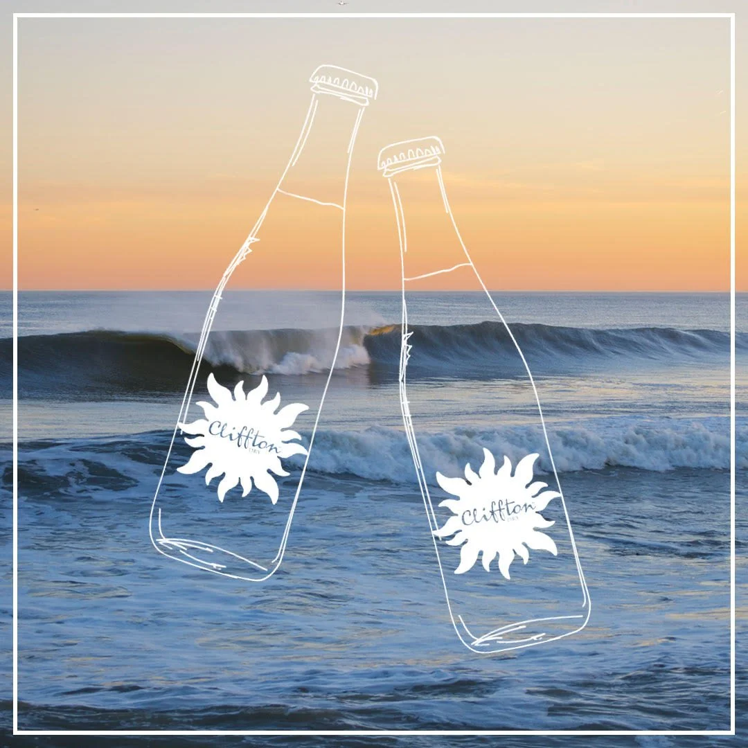 CLIFFTON POMME CLASSIQUE: Wine, & Spirits Industry: Cliffton Dry: A mix of "lifestyle" OOH (Out of Home) shots and clean product photography to show the "Global Scalable" nature of the brand.
