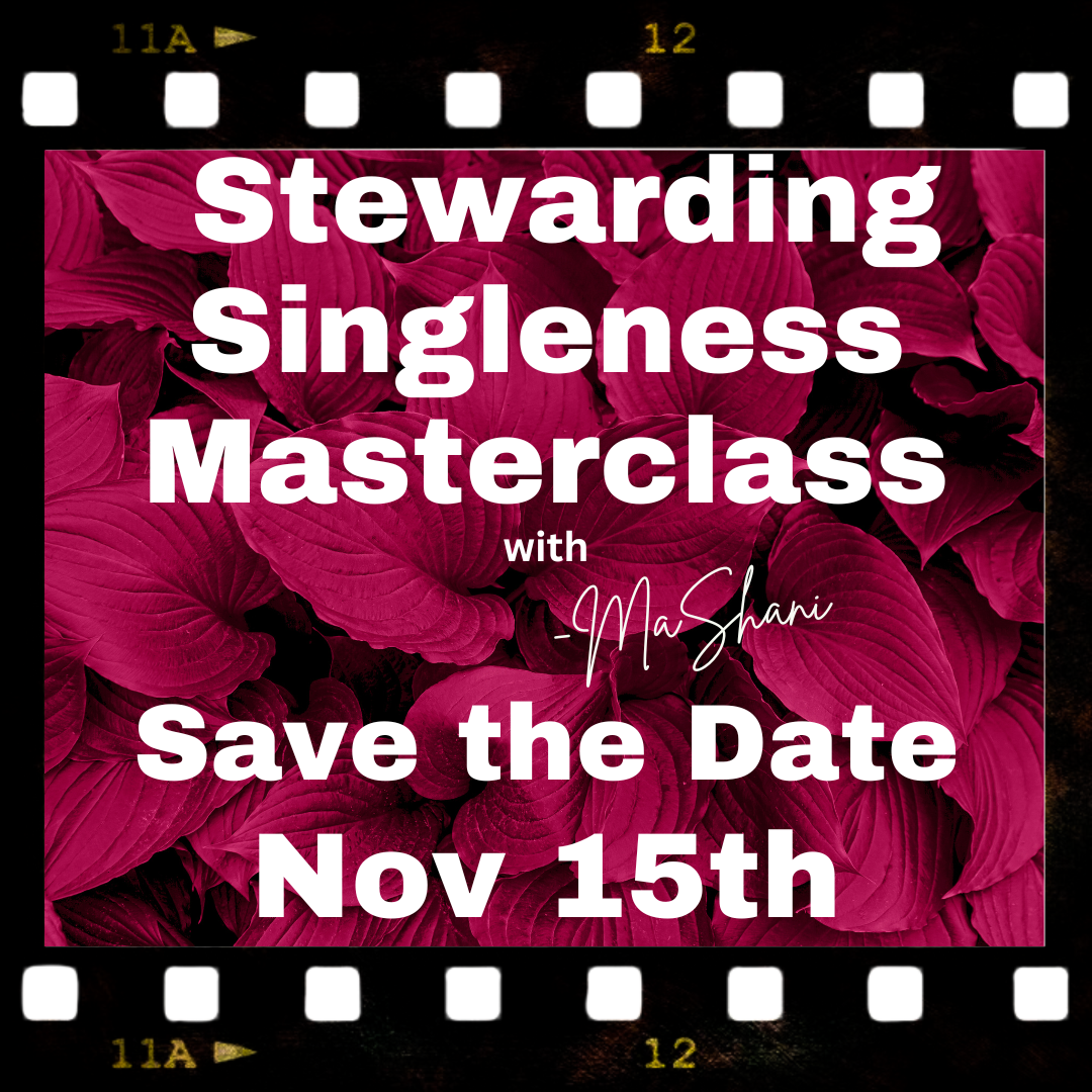 Stewarding Singleness